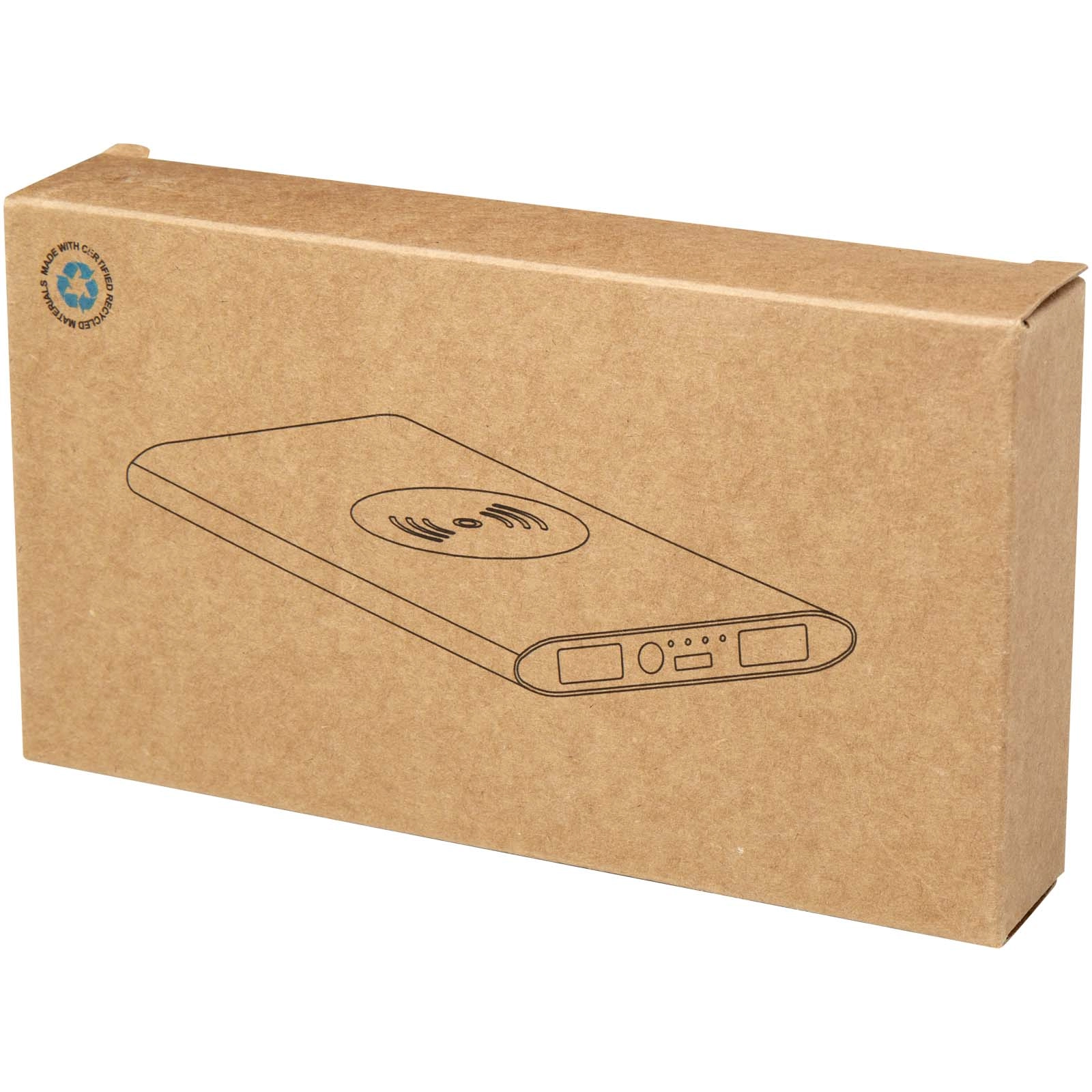 Immagine Power bank wireless da 8000 mAh Type C in alluminio riciclato Juice