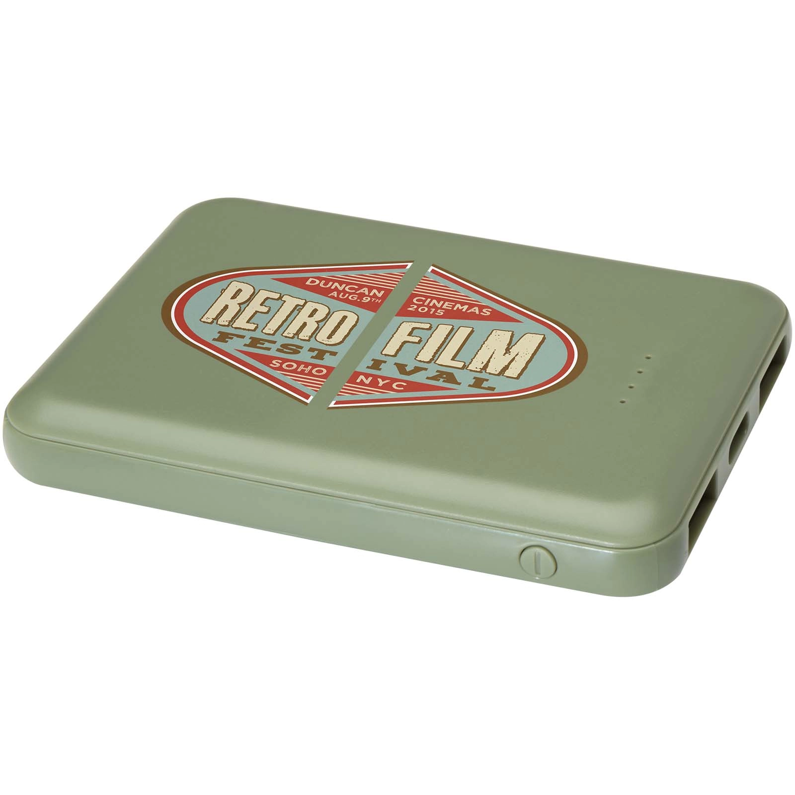 Immagine Power bank da 5000 mAh di Tipo C in plastica riciclata Asama