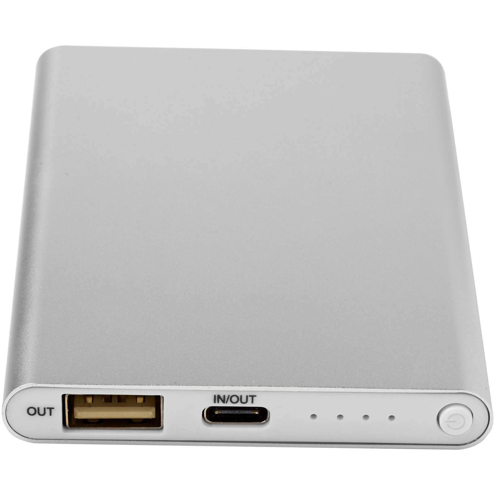 Immagine Power bank in alluminio riciclato da 4000 mAh tipo C Pep 