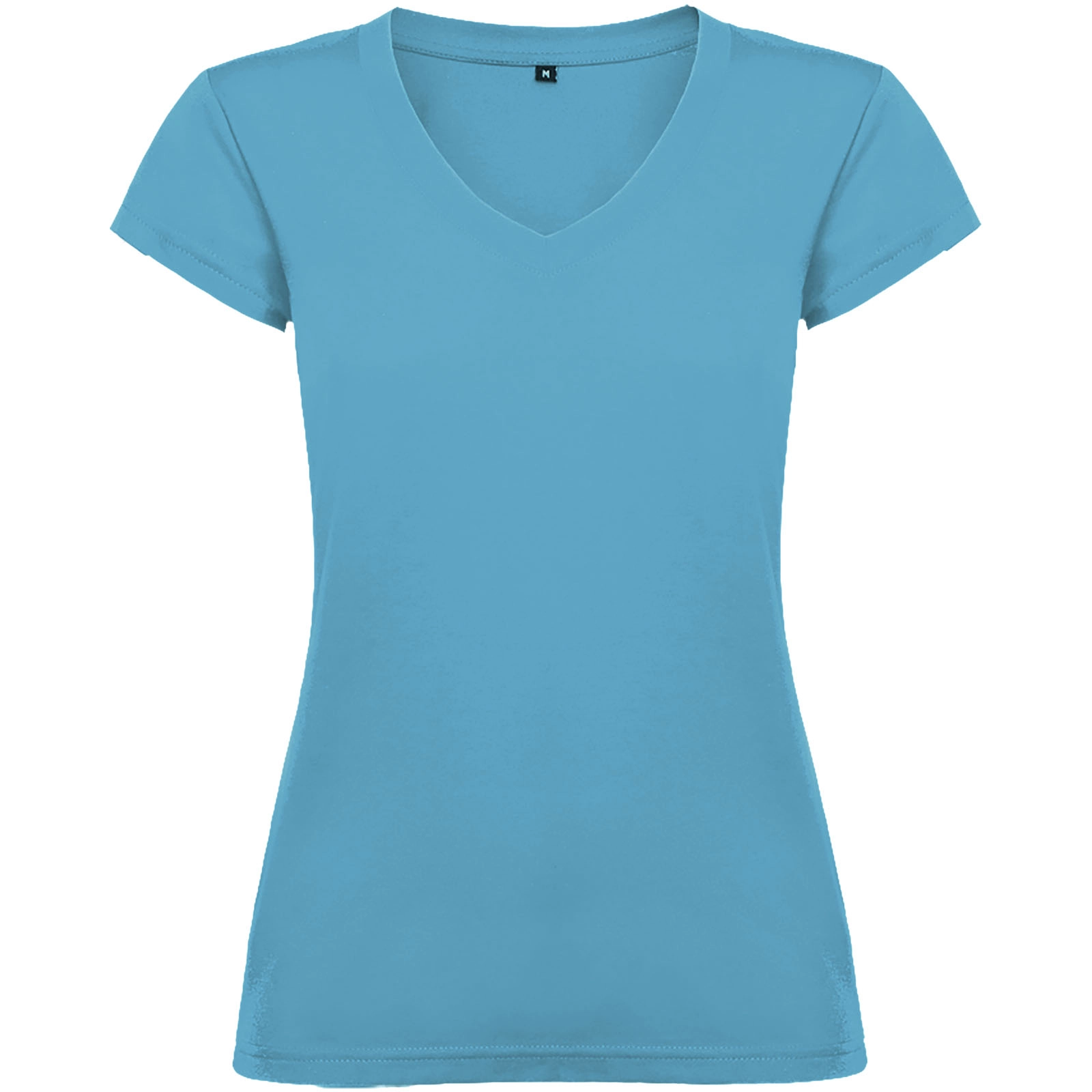 Immagine T-shirt a maniche corte con scollo a V da donna Victoria