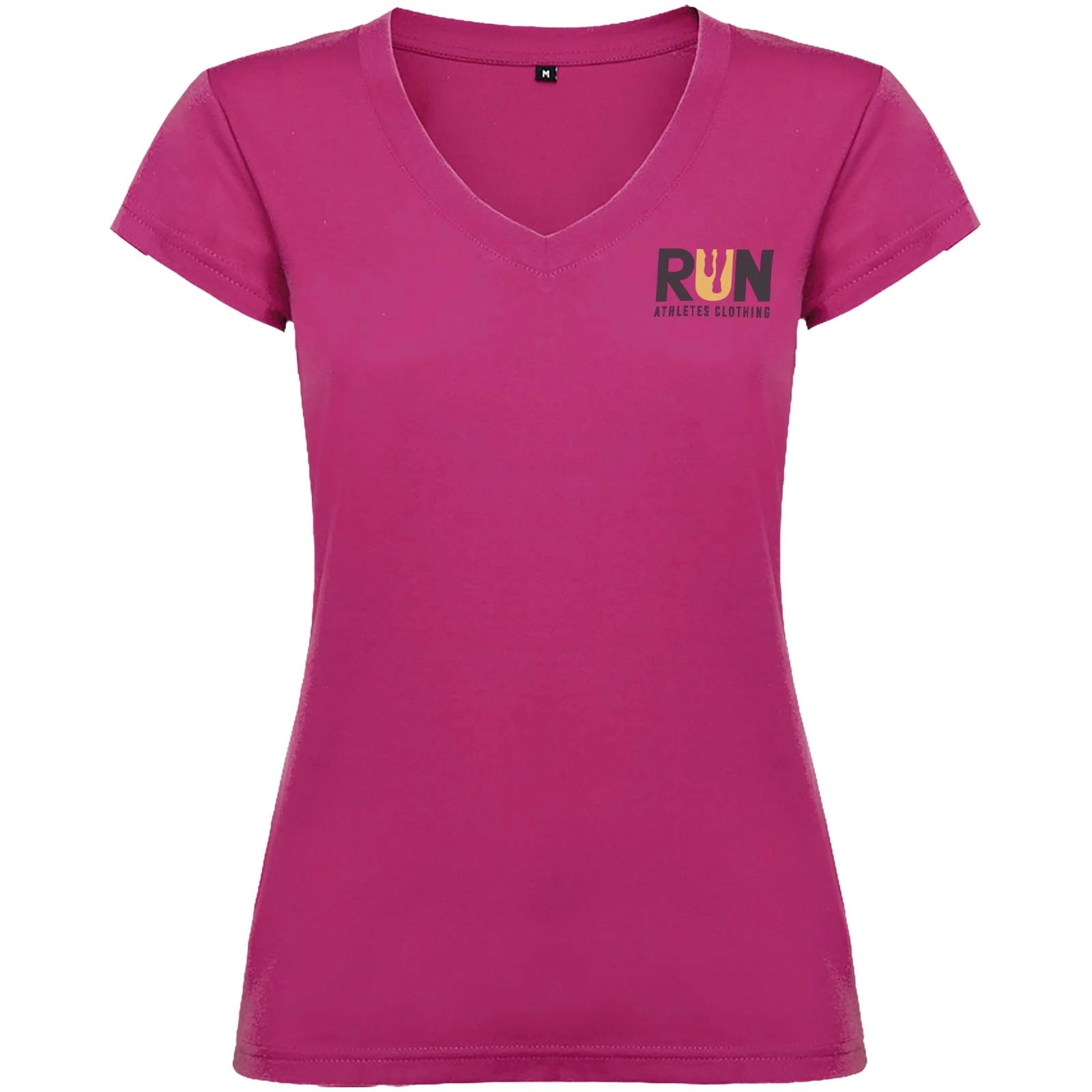 Immagine T-shirt a maniche corte con scollo a V da donna Victoria