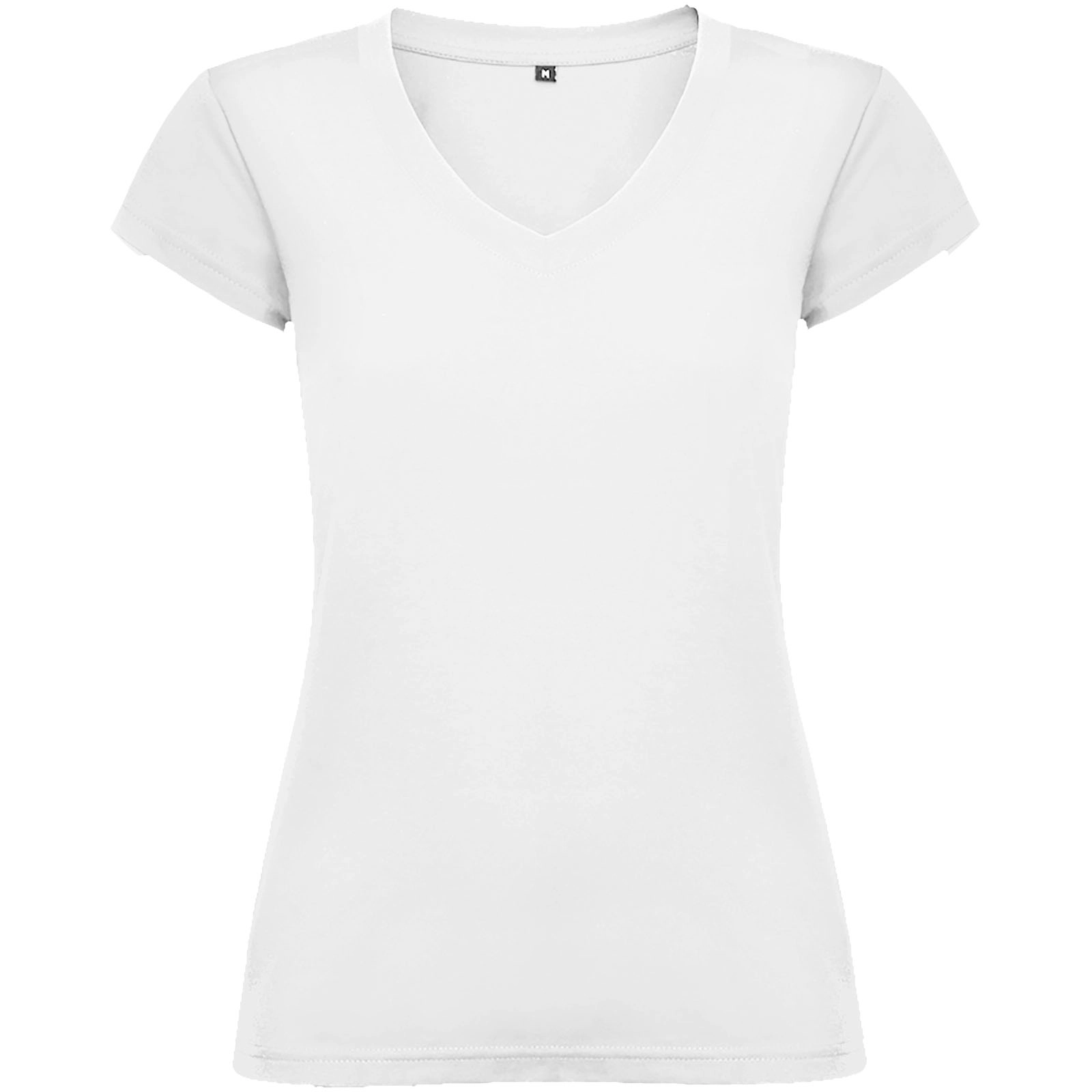 Immagine T-shirt a maniche corte con scollo a V da donna Victoria