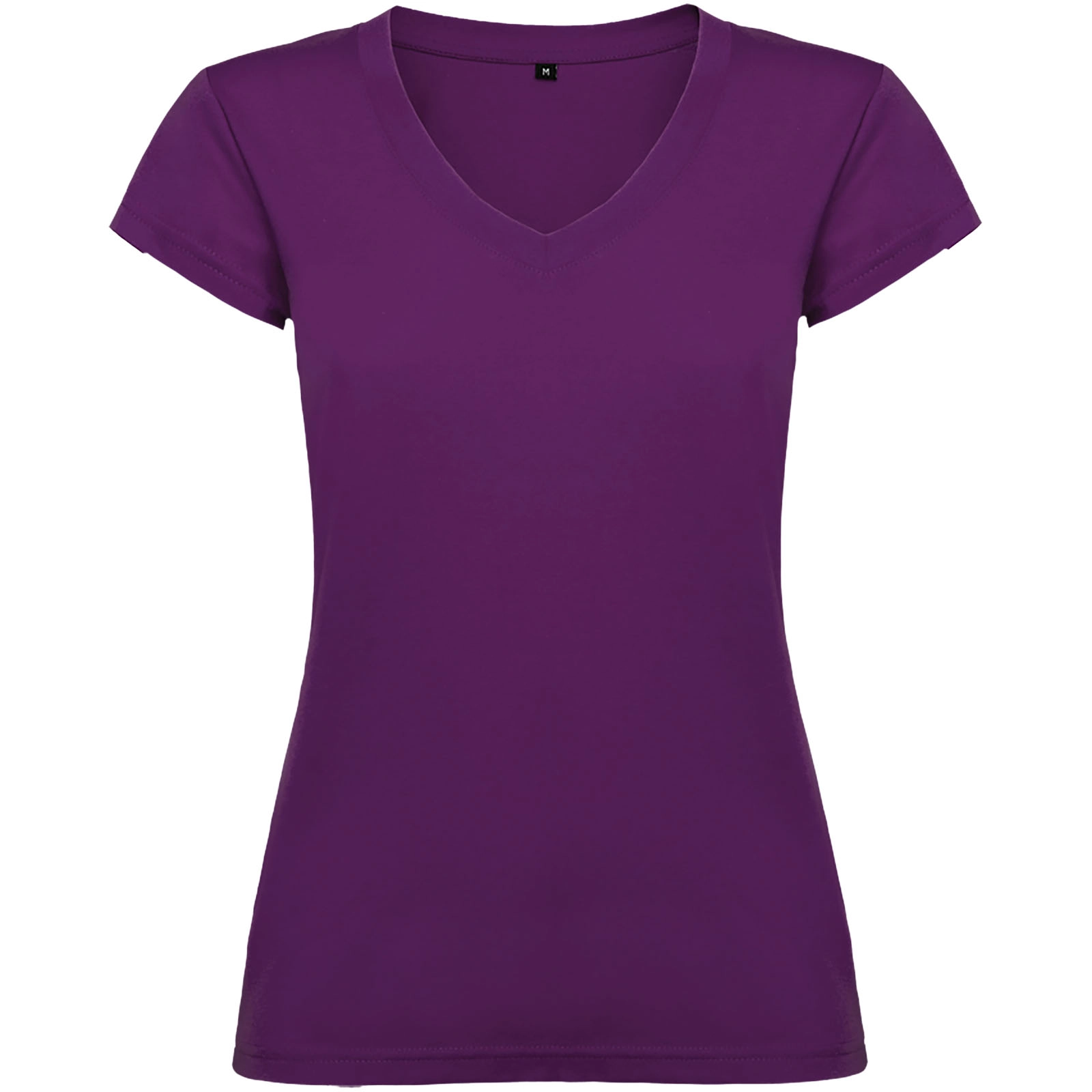 Immagine T-shirt a maniche corte con scollo a V da donna Victoria