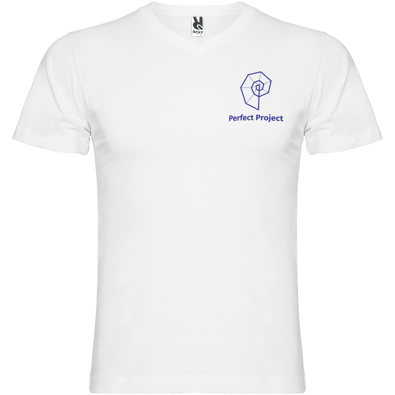 Immagine T-shirt a maniche corte con scollo a V da uomo Samoyedo