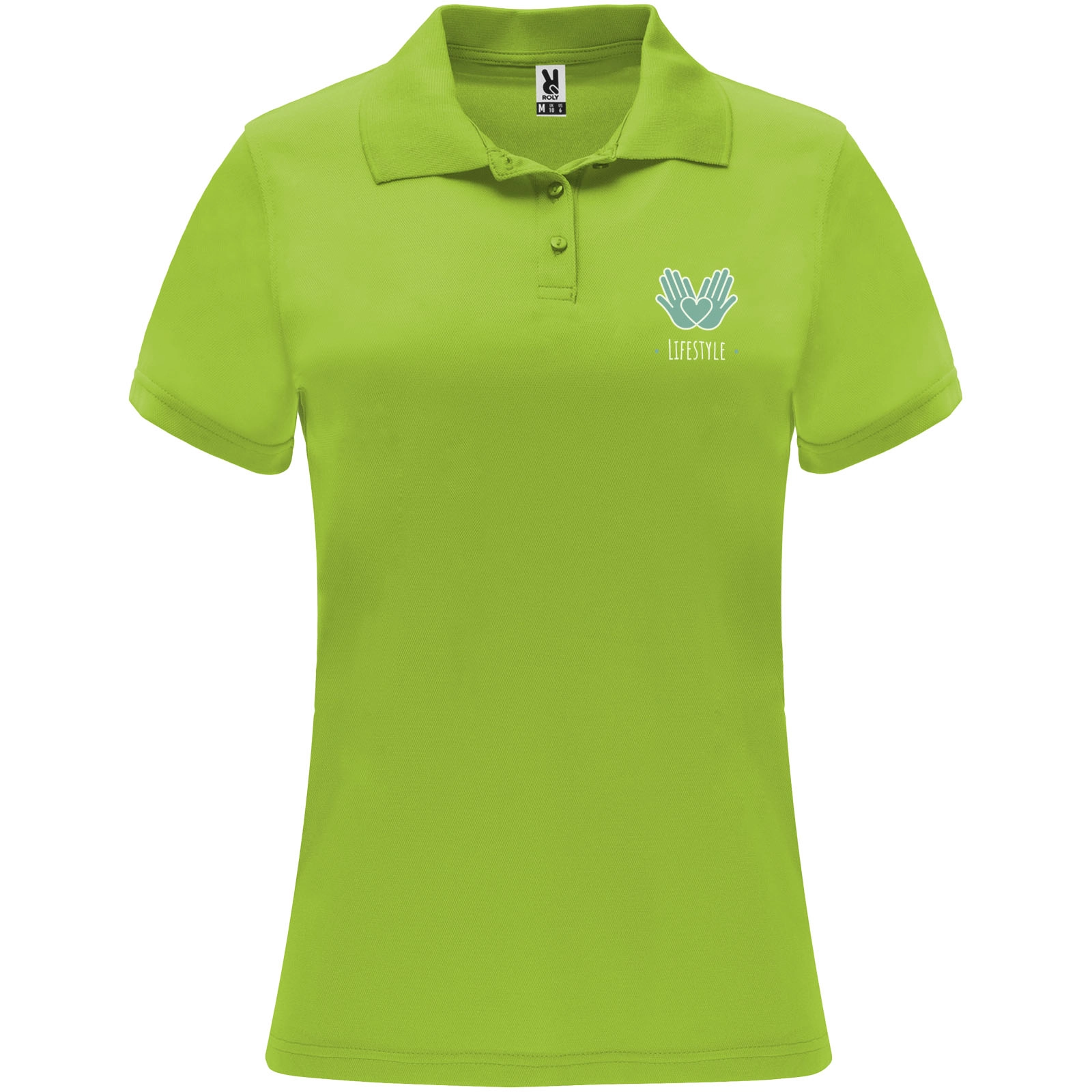 Immagine Polo sportiva a maniche corte da donna Monzha