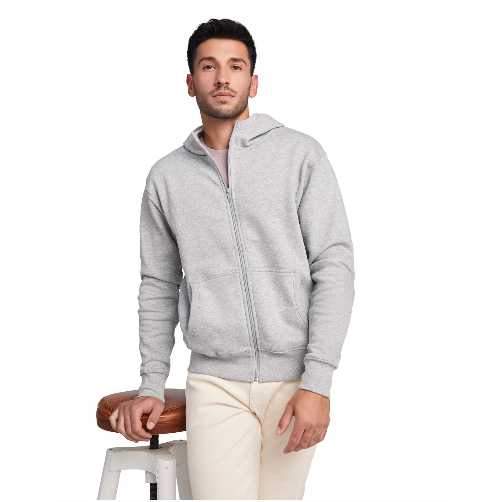 Immagine Felpa unisex con cappuccio e zip intera Montblanc