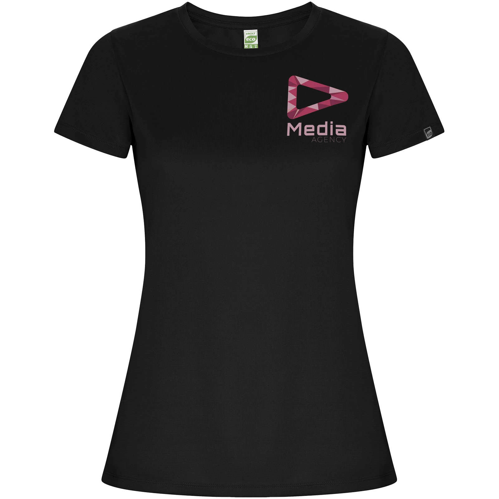 Immagine T-shirt sportiva a maniche corte da donna Imola