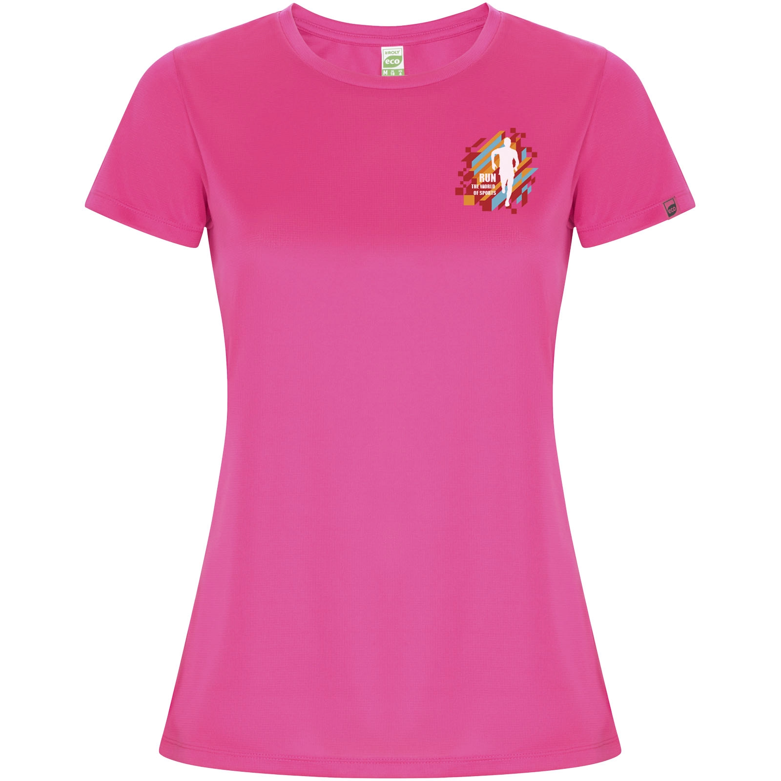 Immagine T-shirt sportiva a maniche corte da donna Imola