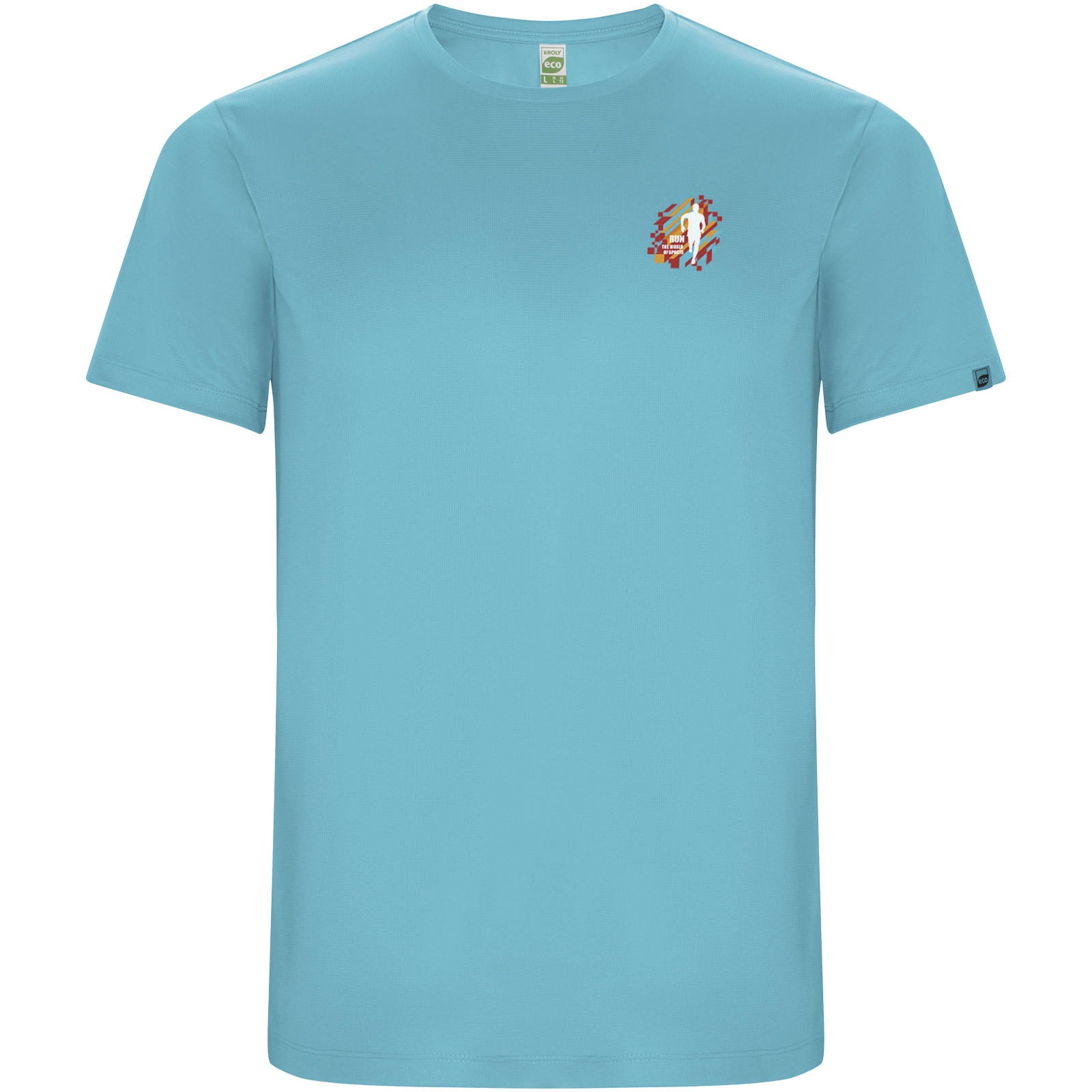 Immagine T-shirt sportiva a maniche corte da bambino Imola