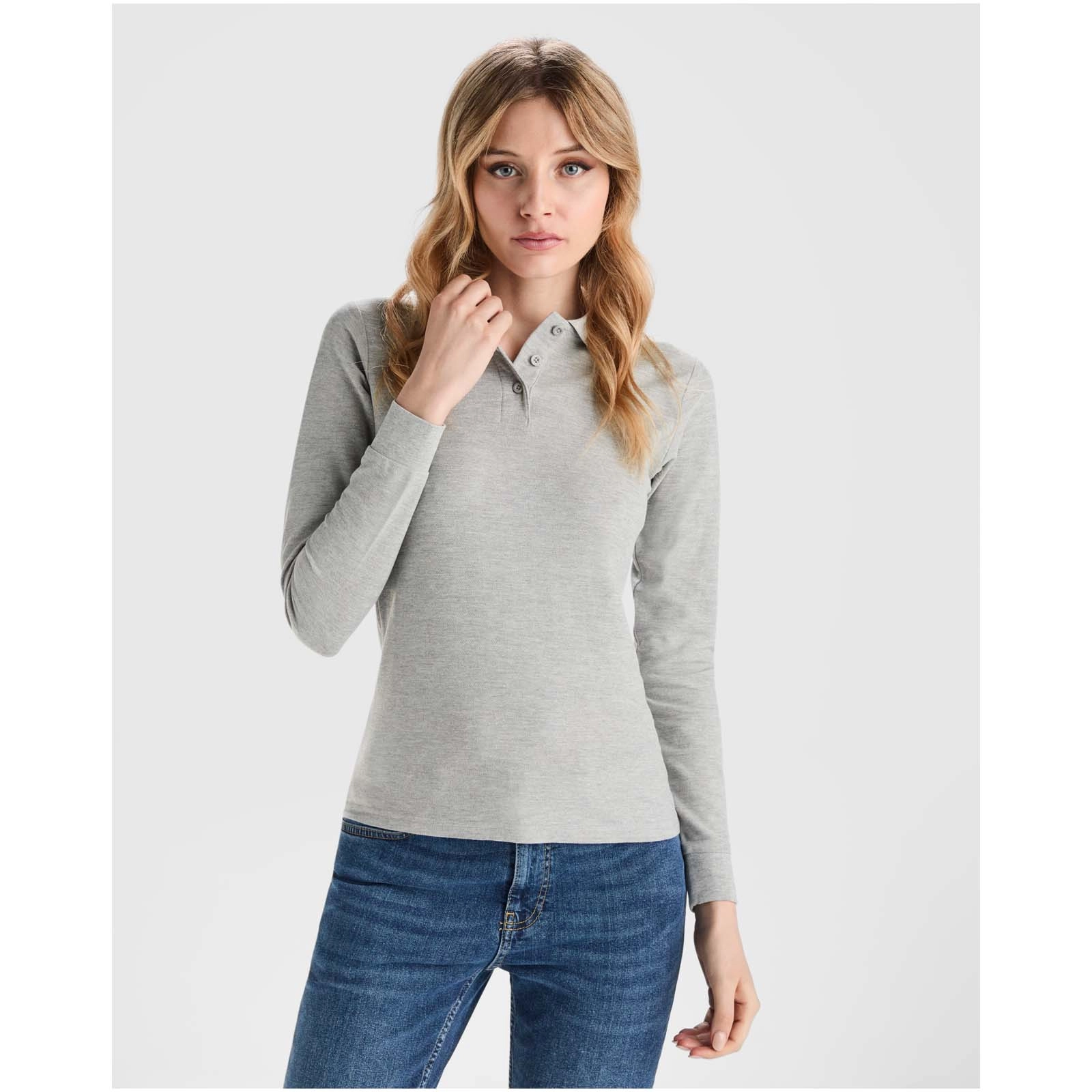 Immagine Polo da donna a maniche lunghe Estrella