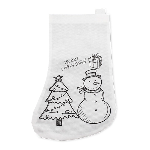 Immagine SET DA COLORARE CALZA BEFANA 