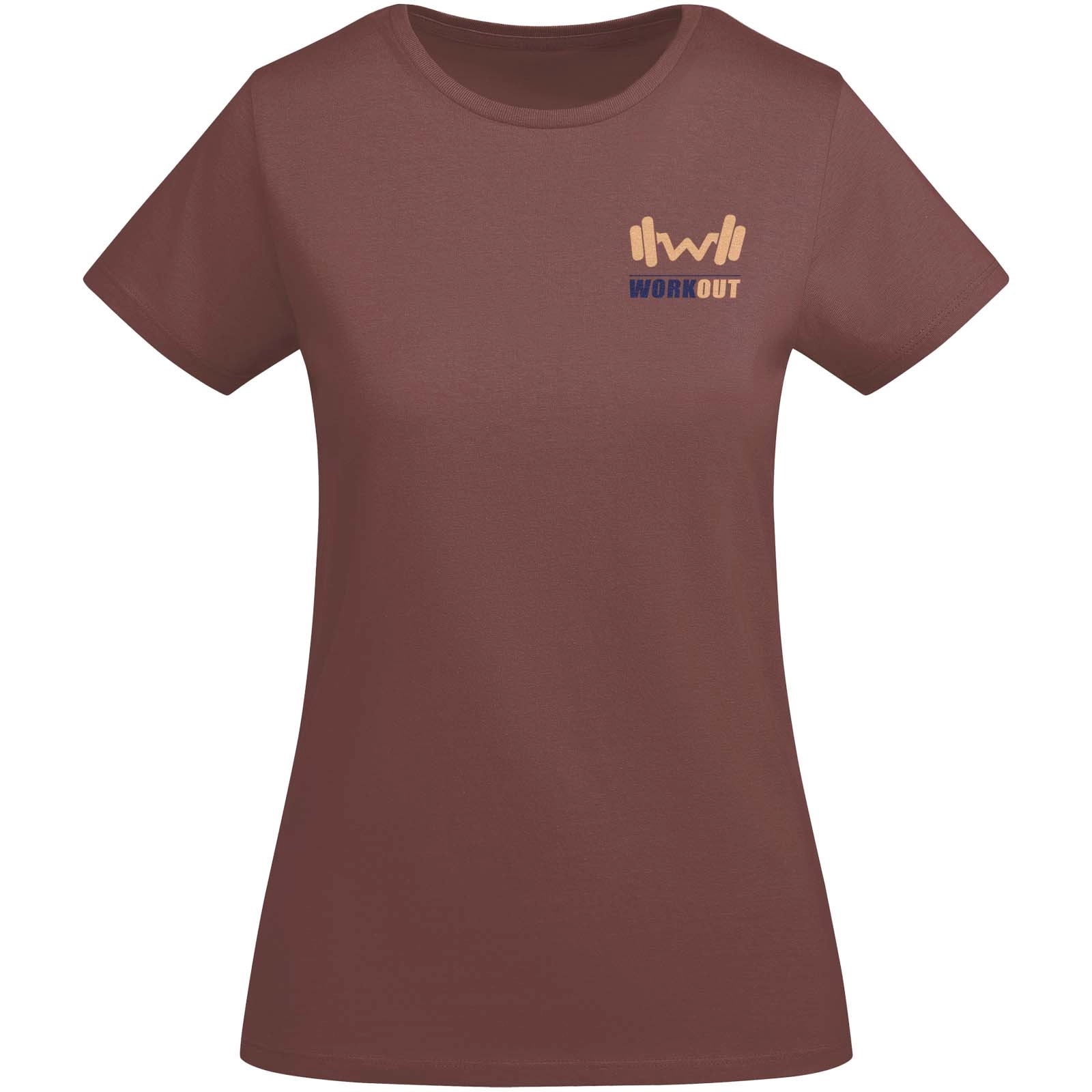 Immagine T-shirt a maniche corte in cotone biologico da donna Breda