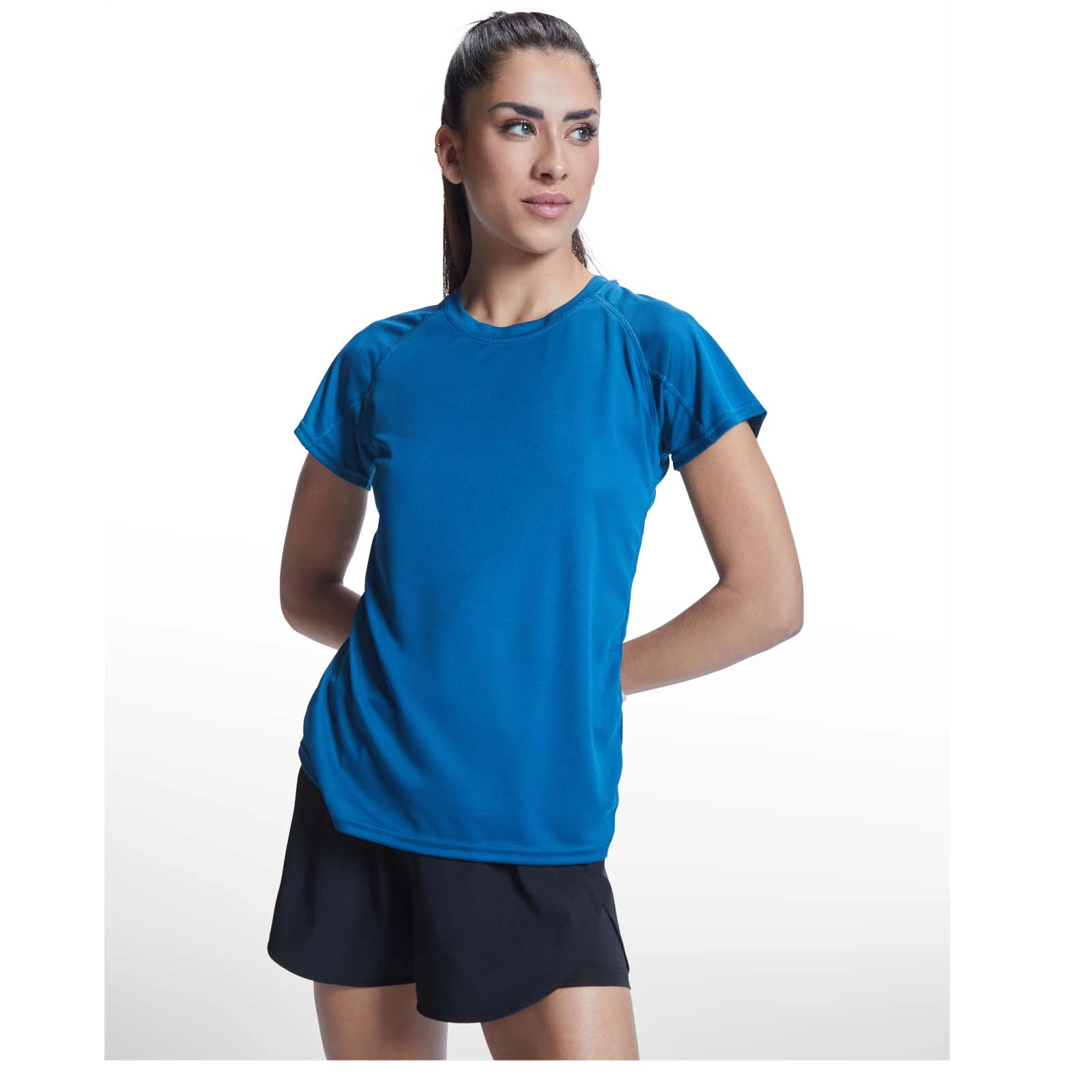 Immagine T-shirt sportiva a maniche corte da donna Bahrain