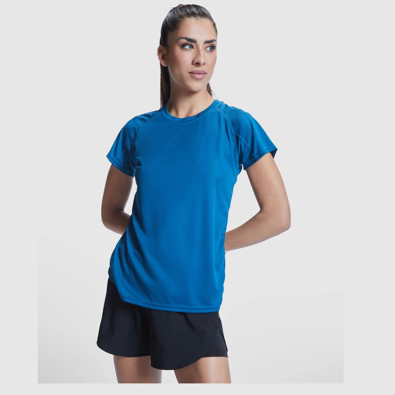 Immagine T-shirt sportiva a maniche corte da donna Bahrain