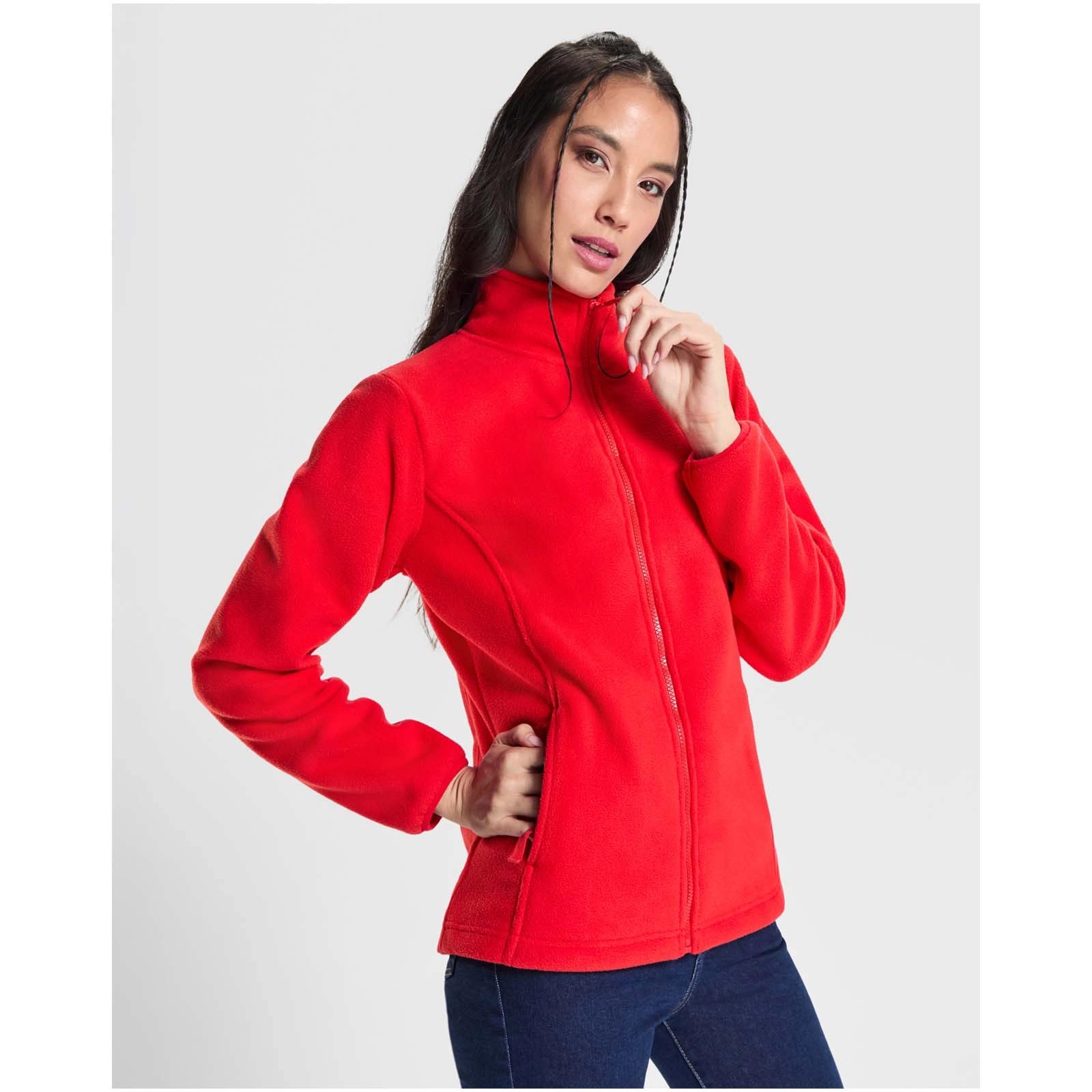 Immagine Giacca in pile da donna con cerniera intera Artic