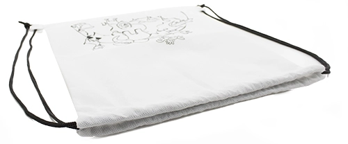 Immagine ZAINO PER BAMBINI IN TNT CON PASTELLI A CERA 