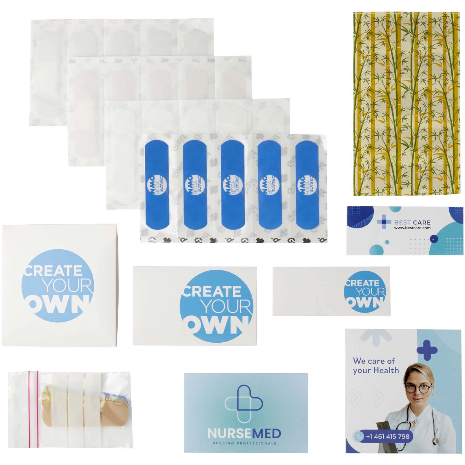 Immagine Box campionatura con cerotti assortiti 