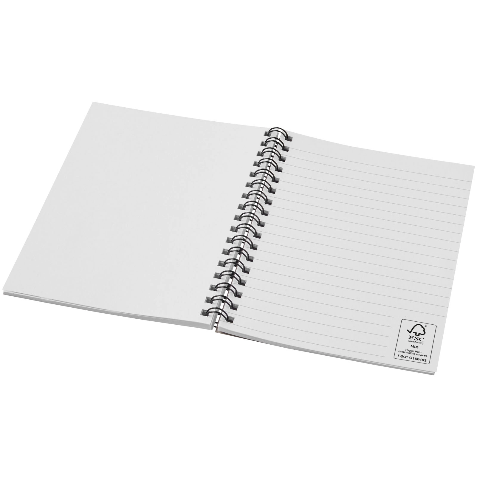 Immagine Blocco note A6 colorato con spirale Desk-Mate®