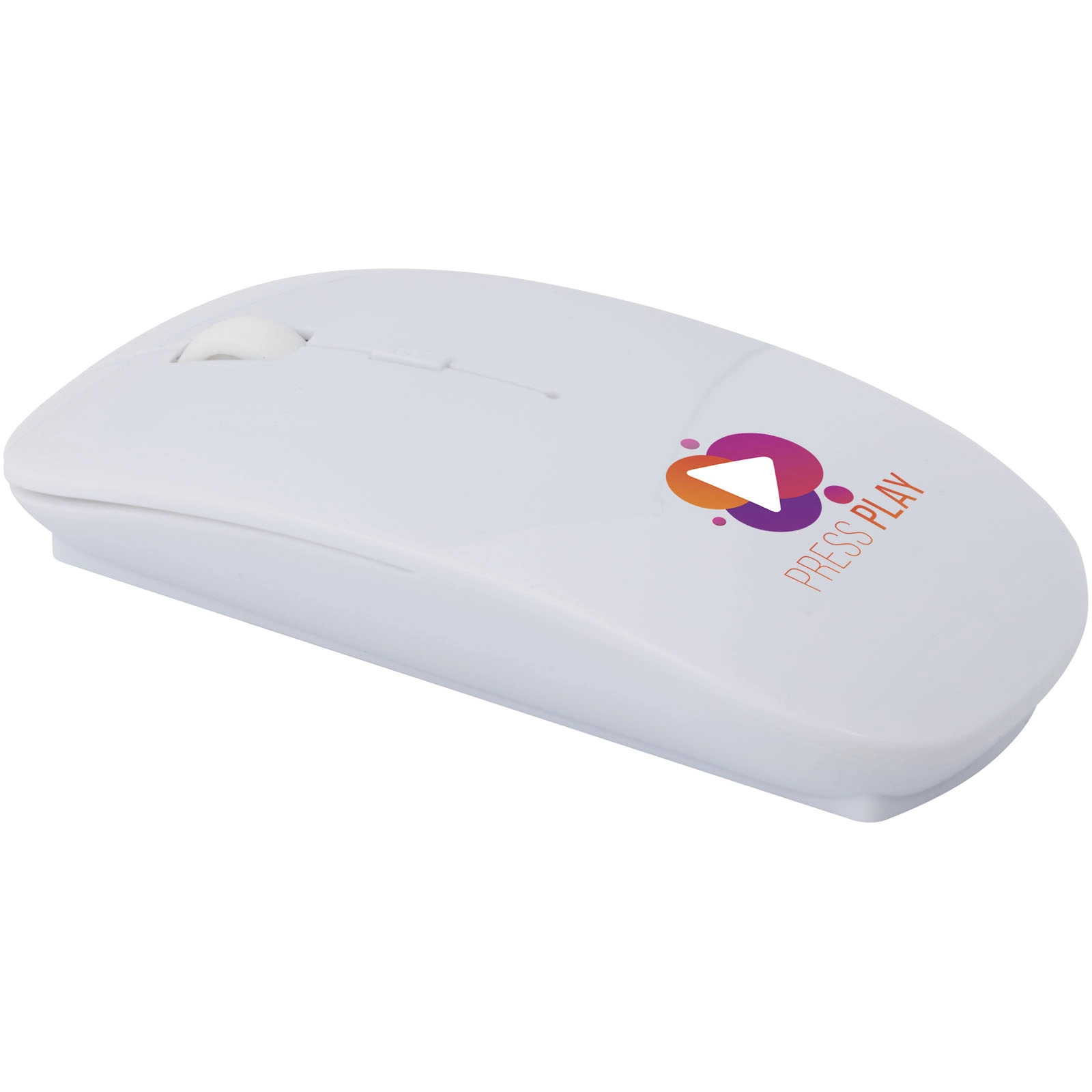 Immagine Mouse wireless in plastica riciclata certificata RCS Menlo 