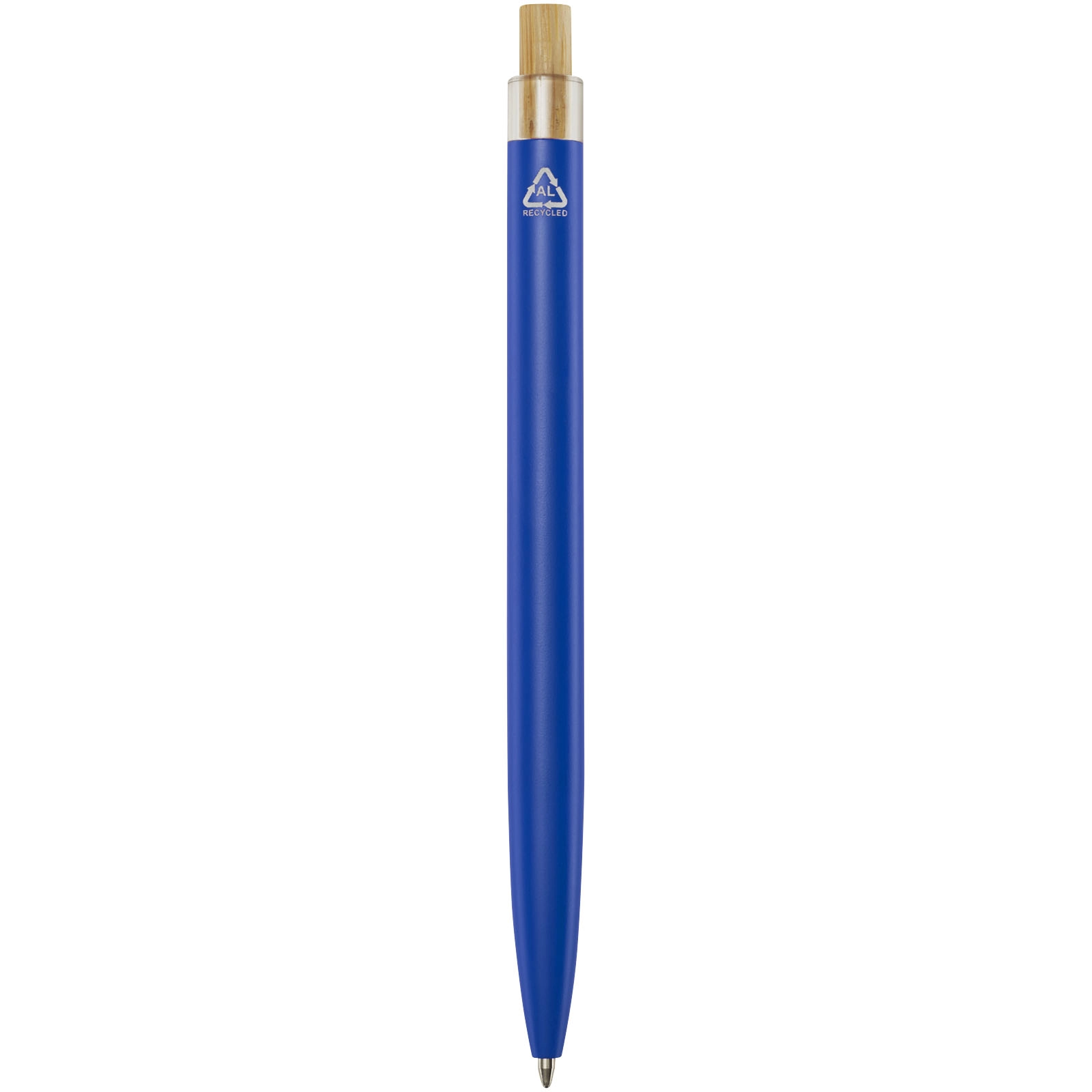 Immagine Penna a sfera in alluminio riciclato Nooshin (inchiostro blu)