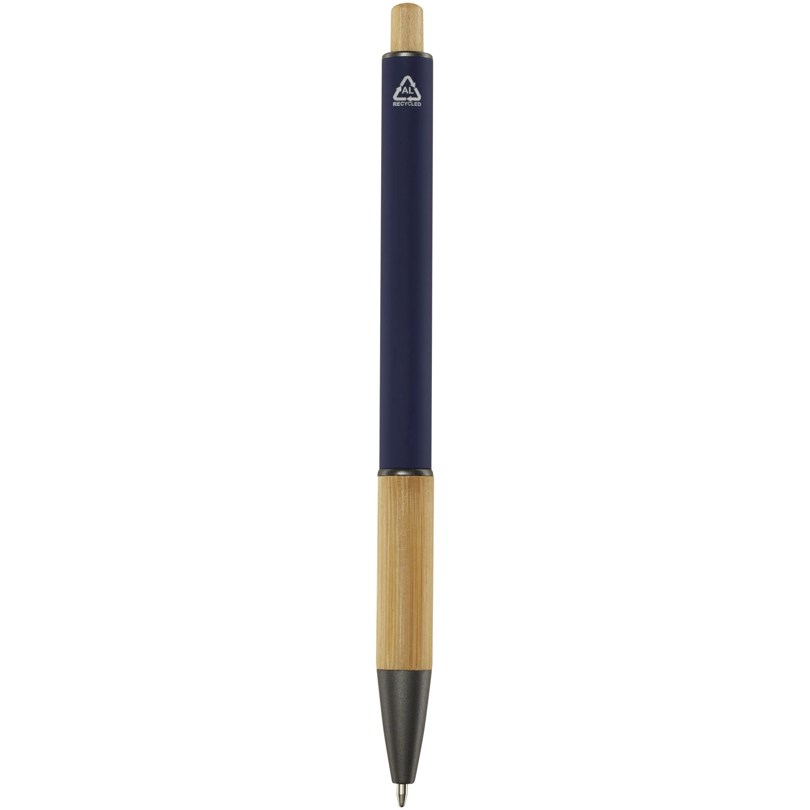 Immagine Penna a sfera in alluminio riciclato Darius (inchiostro nero)