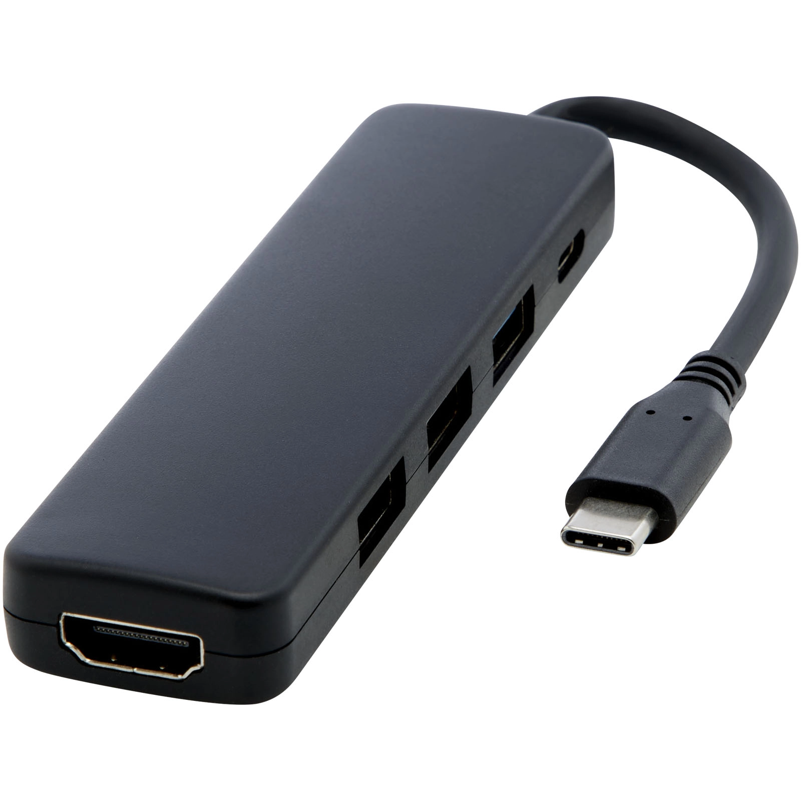 Immagine Adattatore multimediale USB 2.0-3.0 con porta HDMI in plastica riciclata certificata RCS Loop