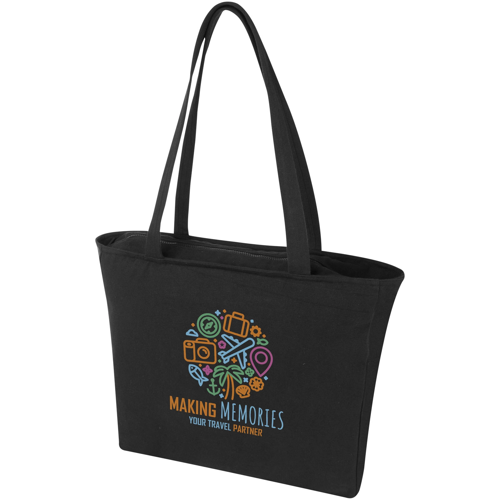 Immagine Tote bag in materiale riciclato da 500 g/m² Weekender Aware™