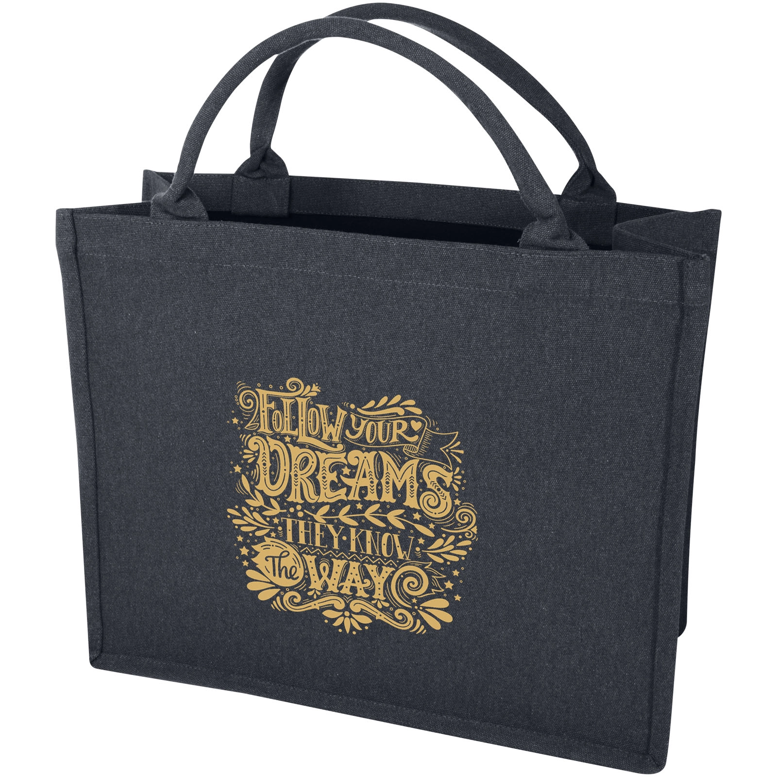 Immagine Tote bag per libri in materiale riciclato da 500 g/m² Page Aware™