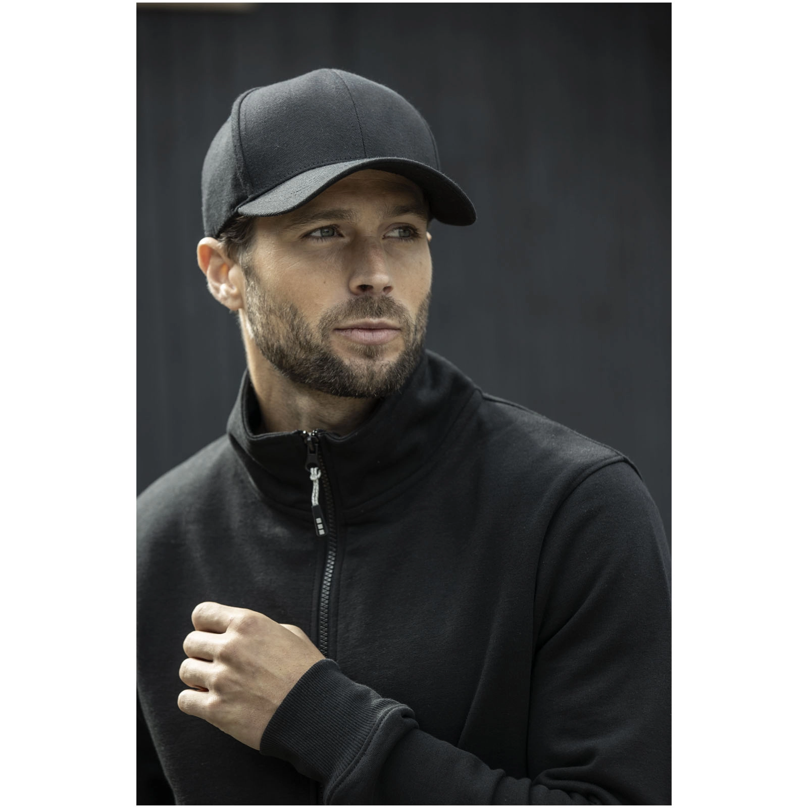 Immagine Cappellino in tessuto riciclato Aware™ a 6 pannelli Opal