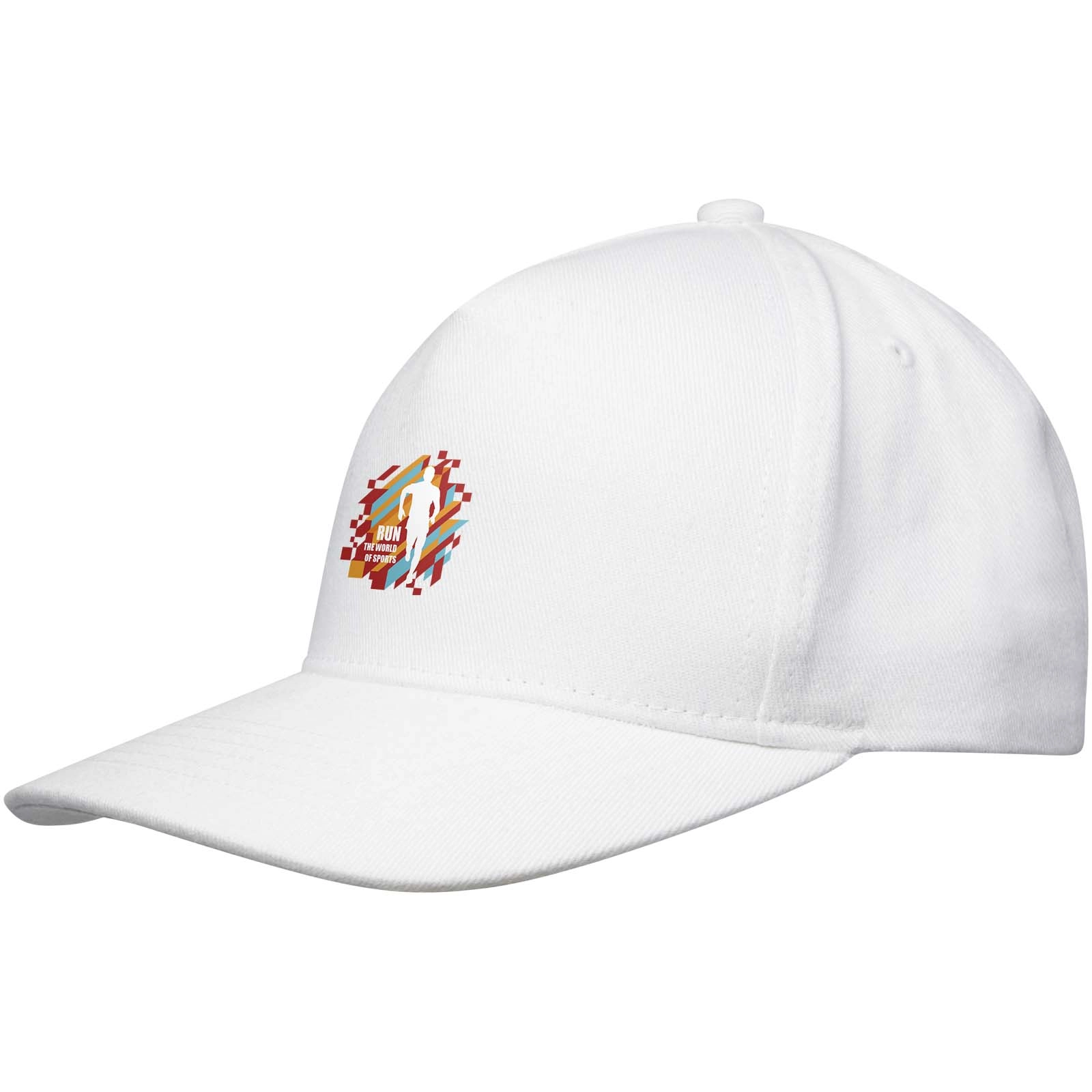 Immagine Cappellino in tessuto riciclato Aware™ a 5 pannelli Onyx