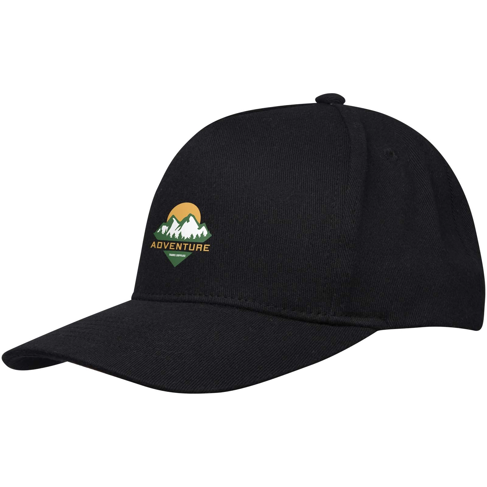 Immagine Cappellino in tessuto riciclato Aware™ a 5 pannelli Onyx