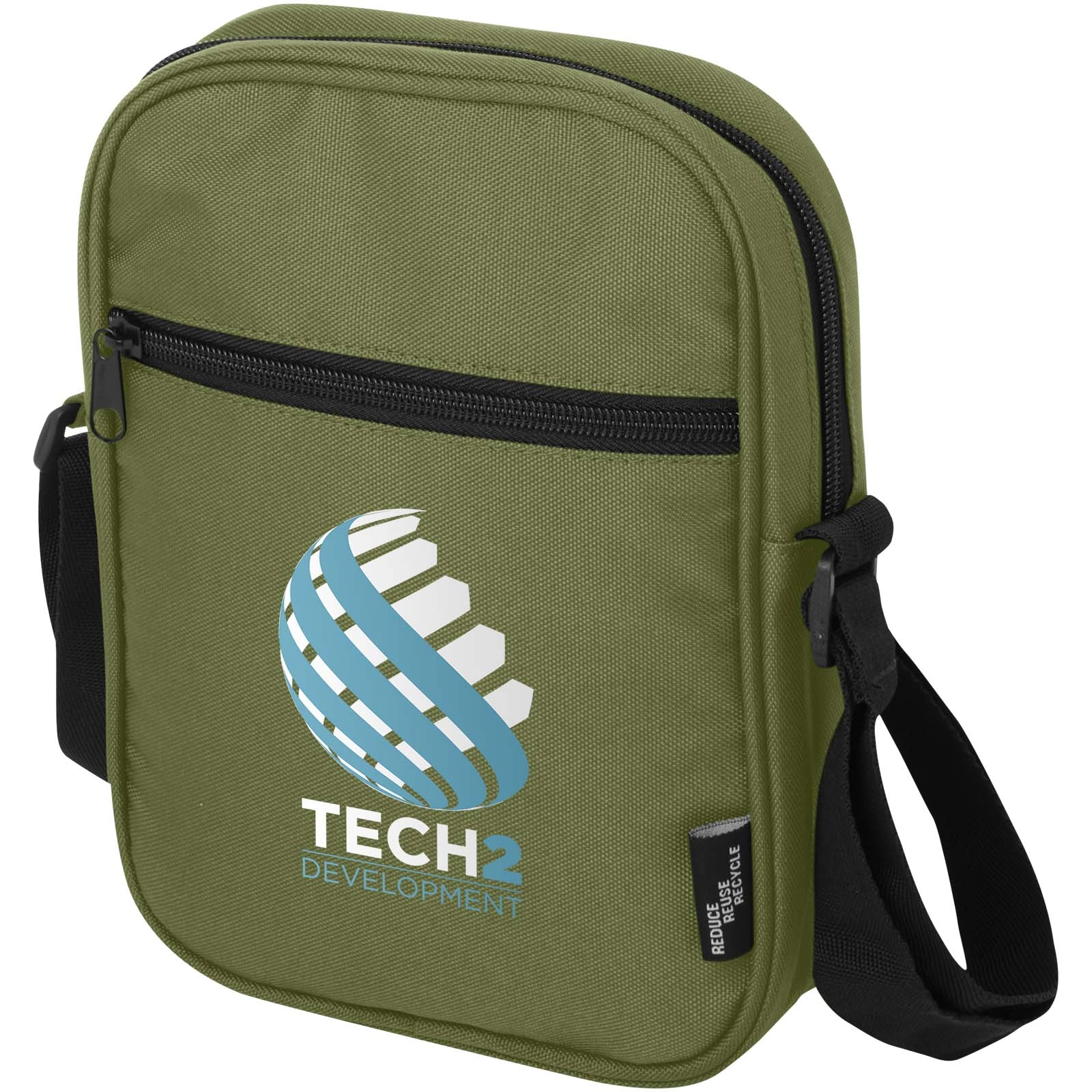 Immagine Borsa a tracolla in materiale riciclato certificato GRS Byron 2l