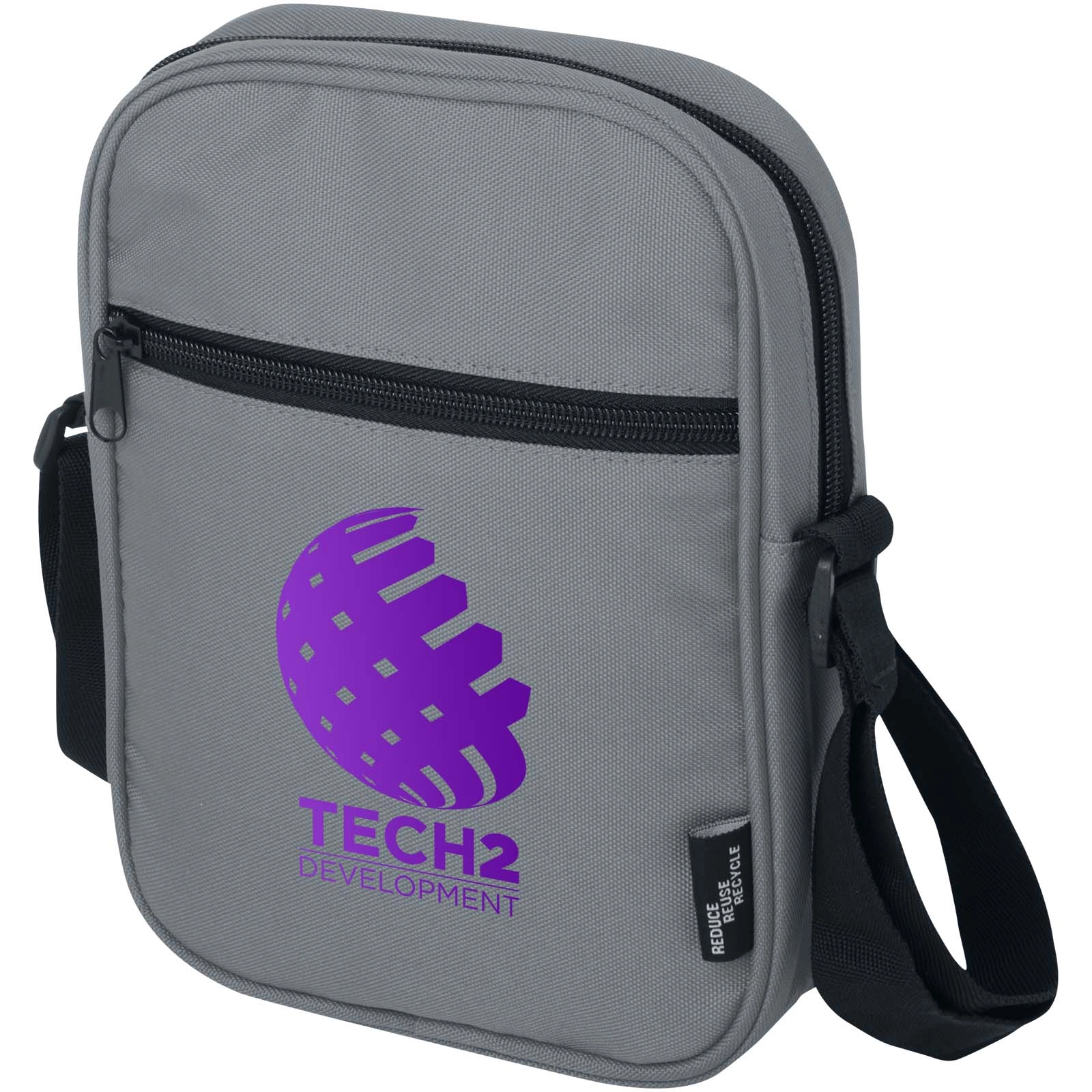 Immagine Borsa a tracolla in materiale riciclato certificato GRS Byron 2l