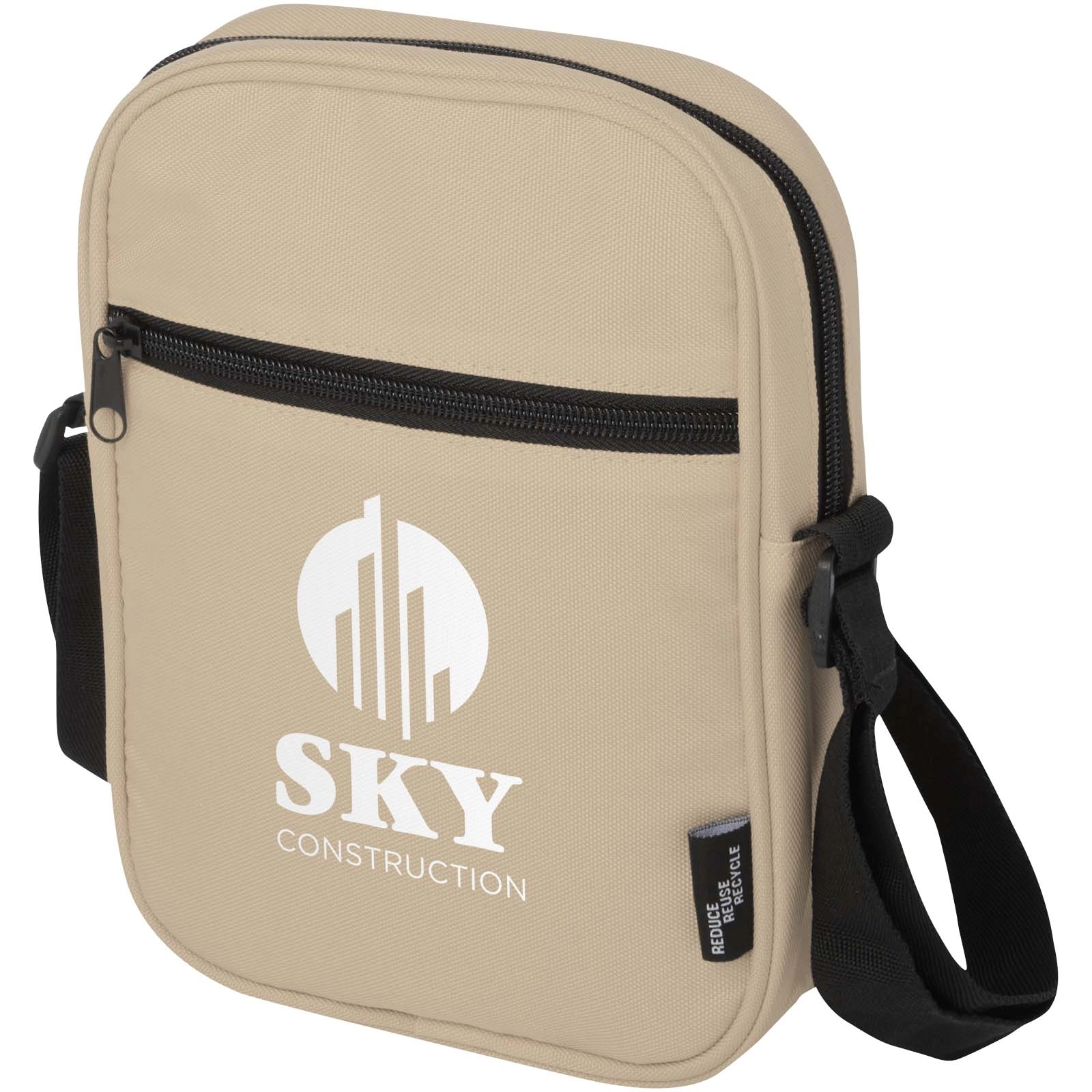 Immagine Borsa a tracolla in materiale riciclato certificato GRS Byron 2l