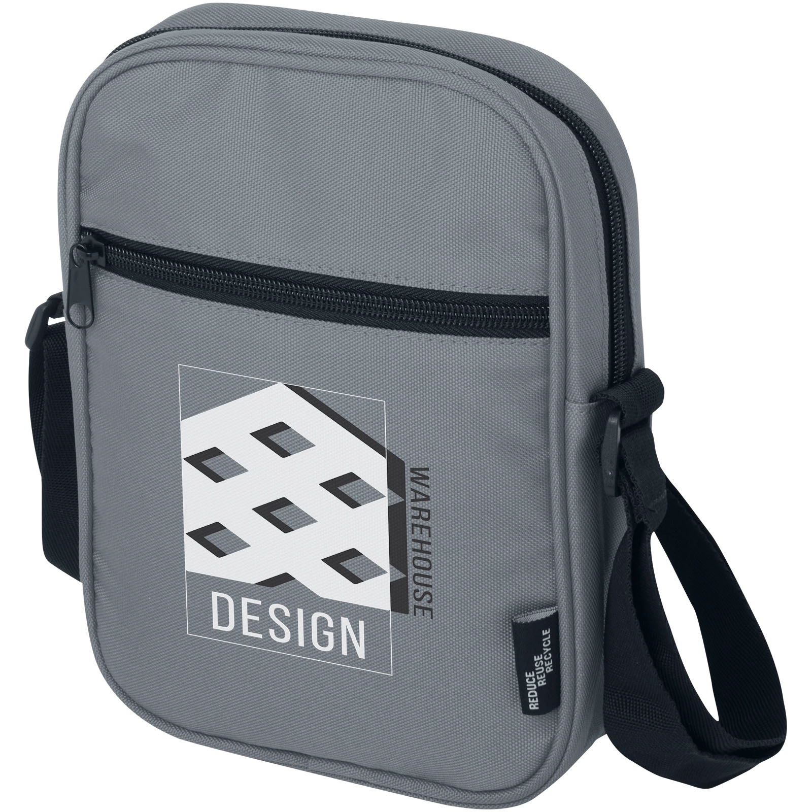 Immagine Borsa a tracolla in materiale riciclato certificato GRS Byron 2l