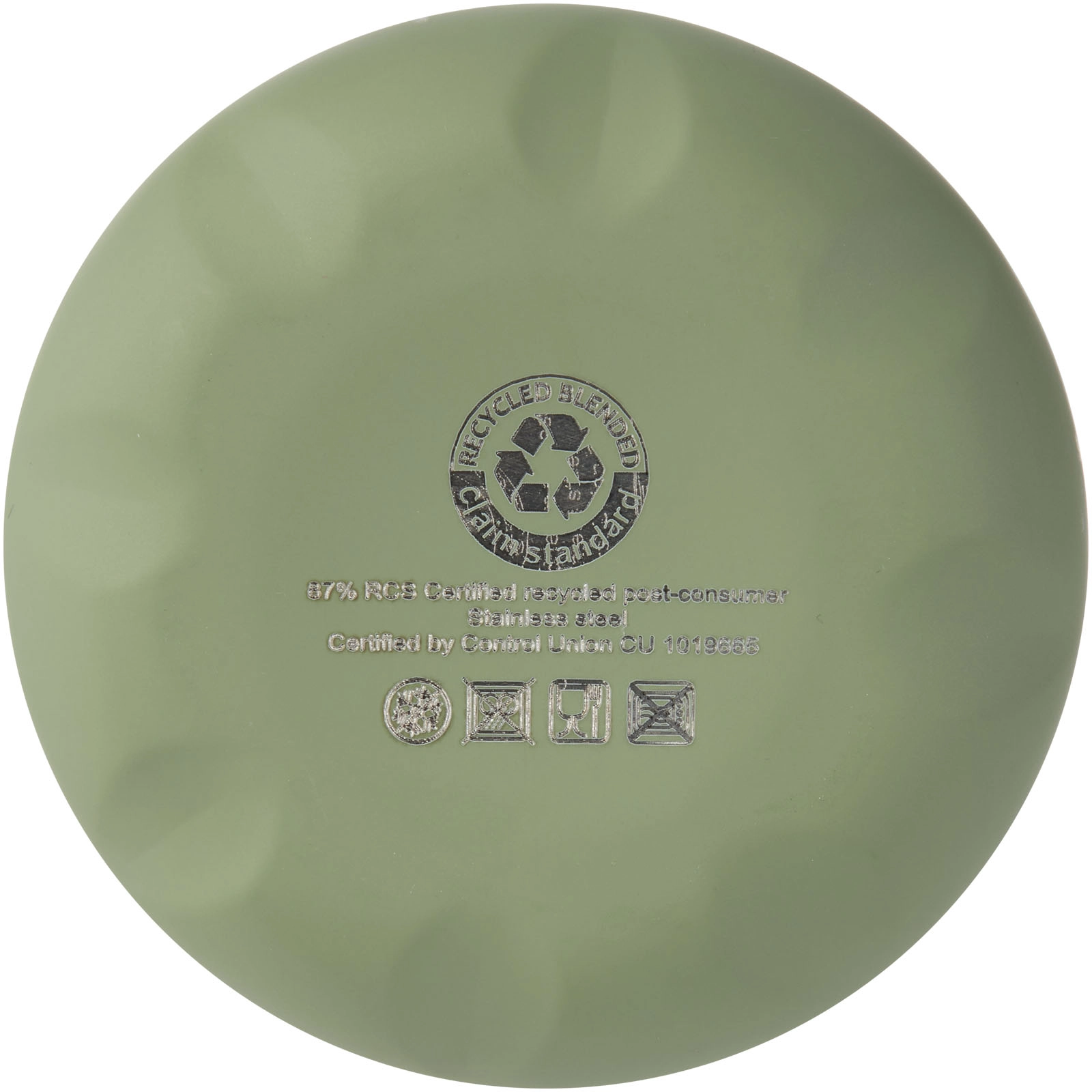 Immagine Borraccia termica in acciaio inossidabile riciclato certificato RCS con isolamento sottovuoto in rame da 500 ml Cove 