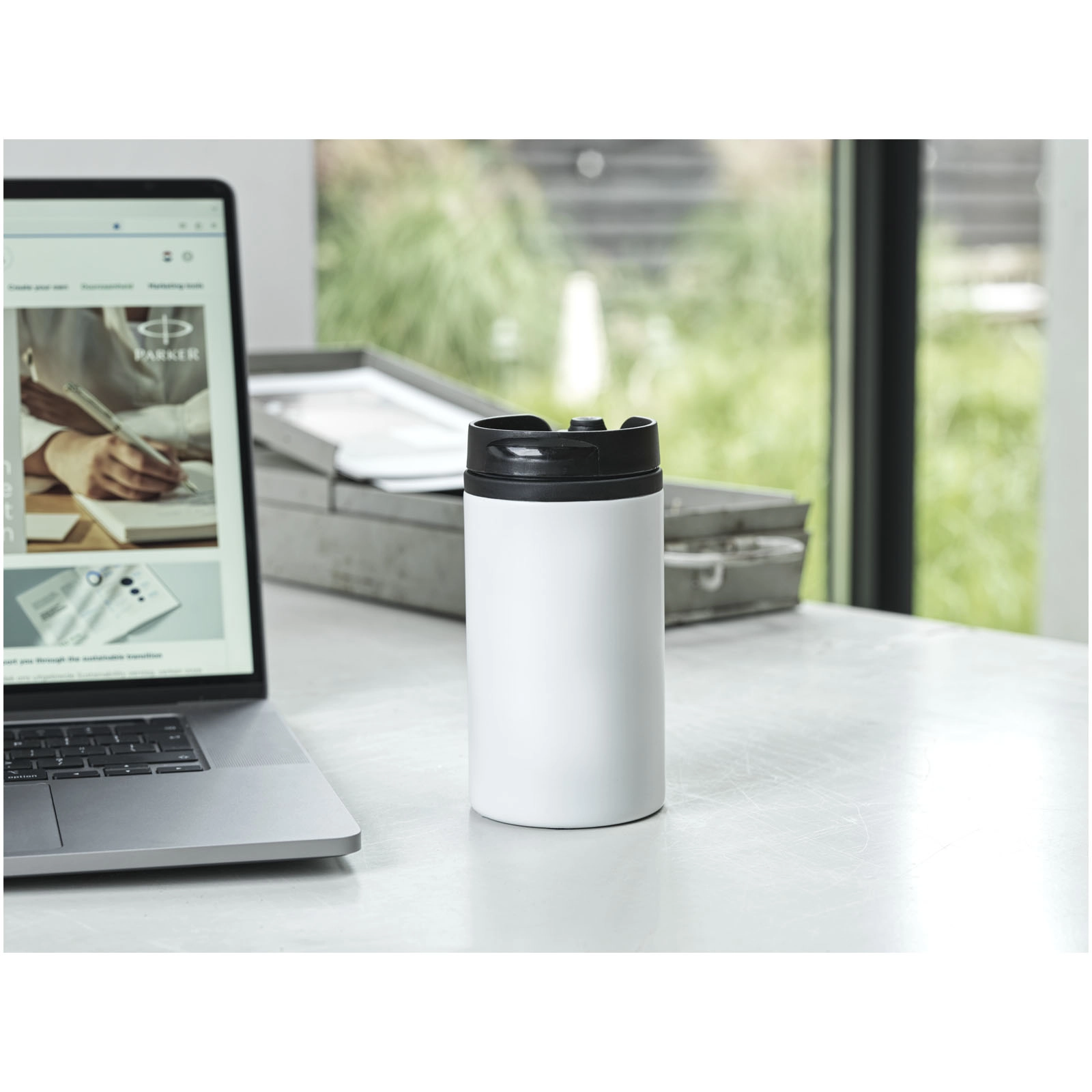 Immagine Bicchiere termico in acciaio inossidabile riciclato certificato RCS da 250 ml Mojave
