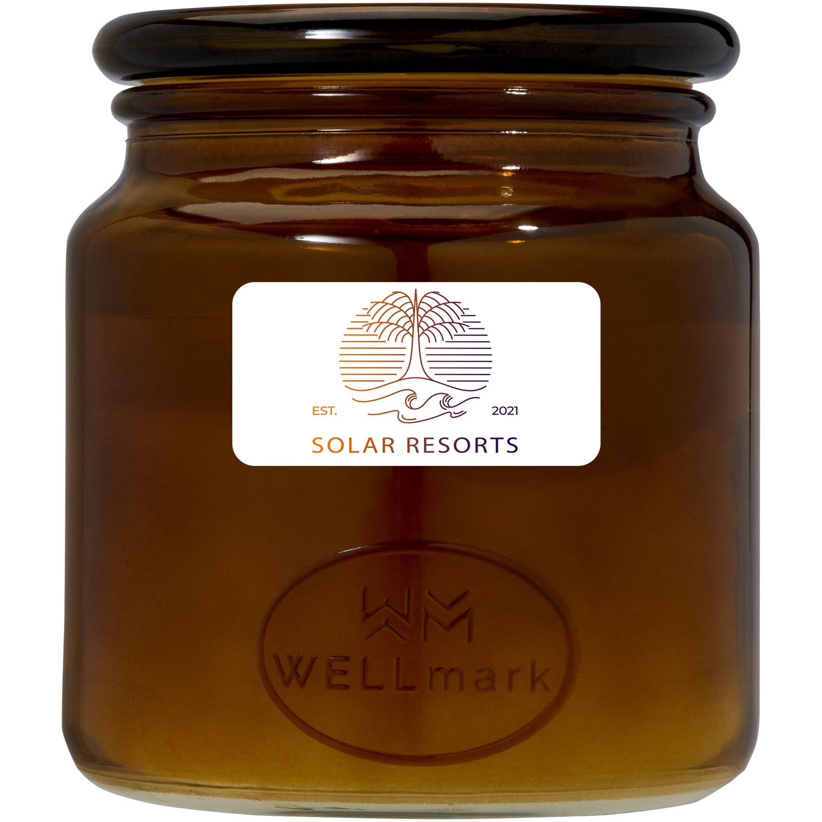 Immagine Candela profumata con fragranza legno di cedro da 650 g Wellmark Let' s Get Cozy
