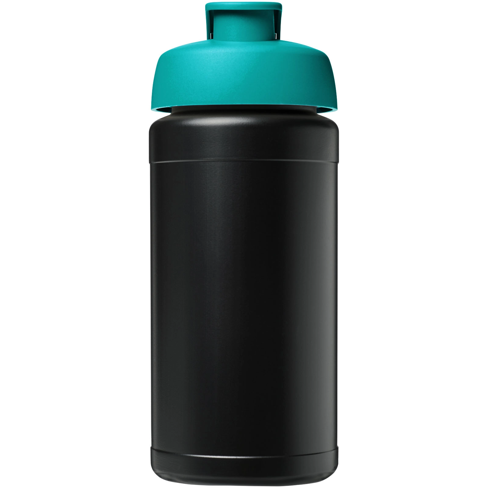 Immagine Borraccia sportiva in materiale riciclato con coperchio a scatto da 500 ml Baseline