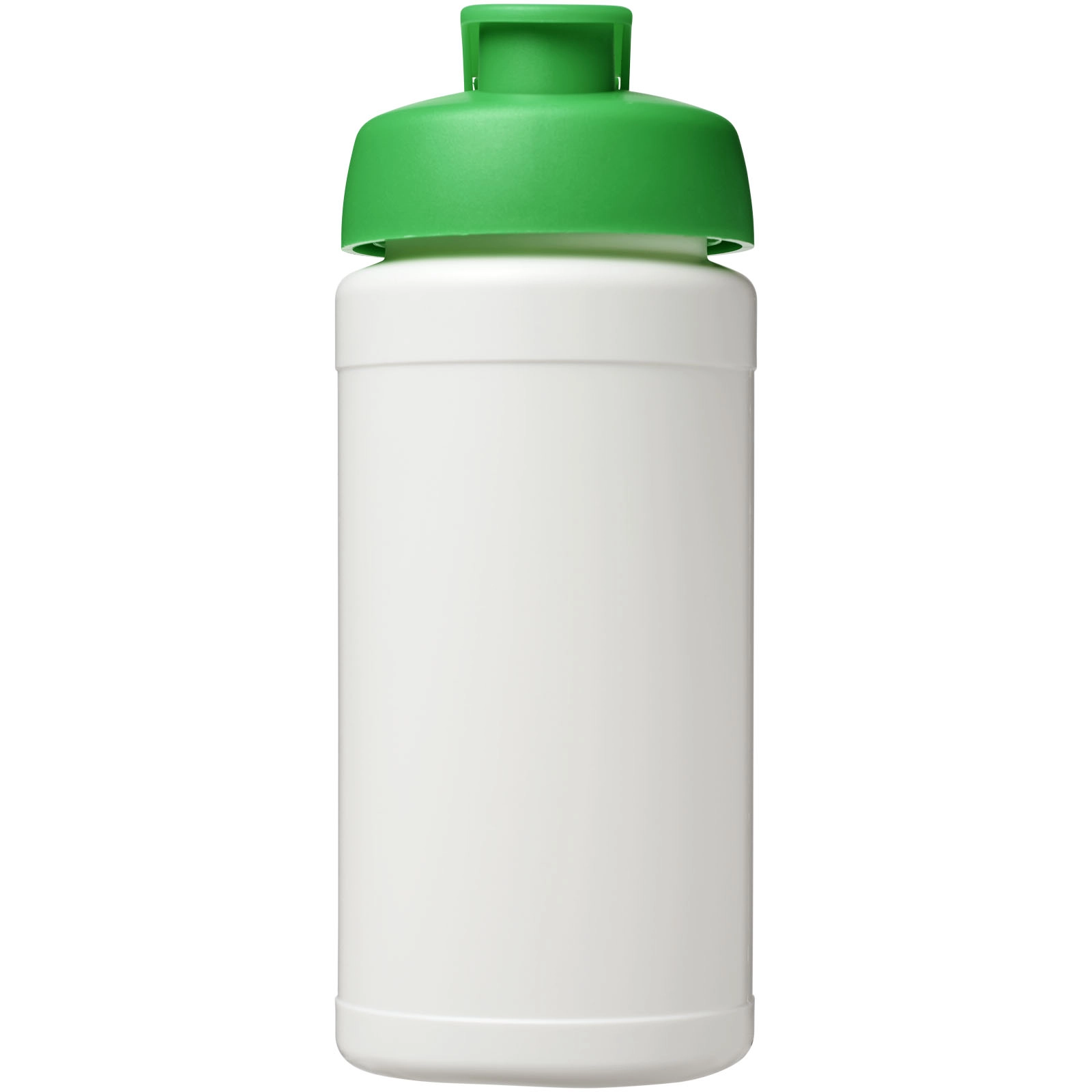 Immagine Borraccia sportiva in materiale riciclato con coperchio a scatto da 500 ml Baseline