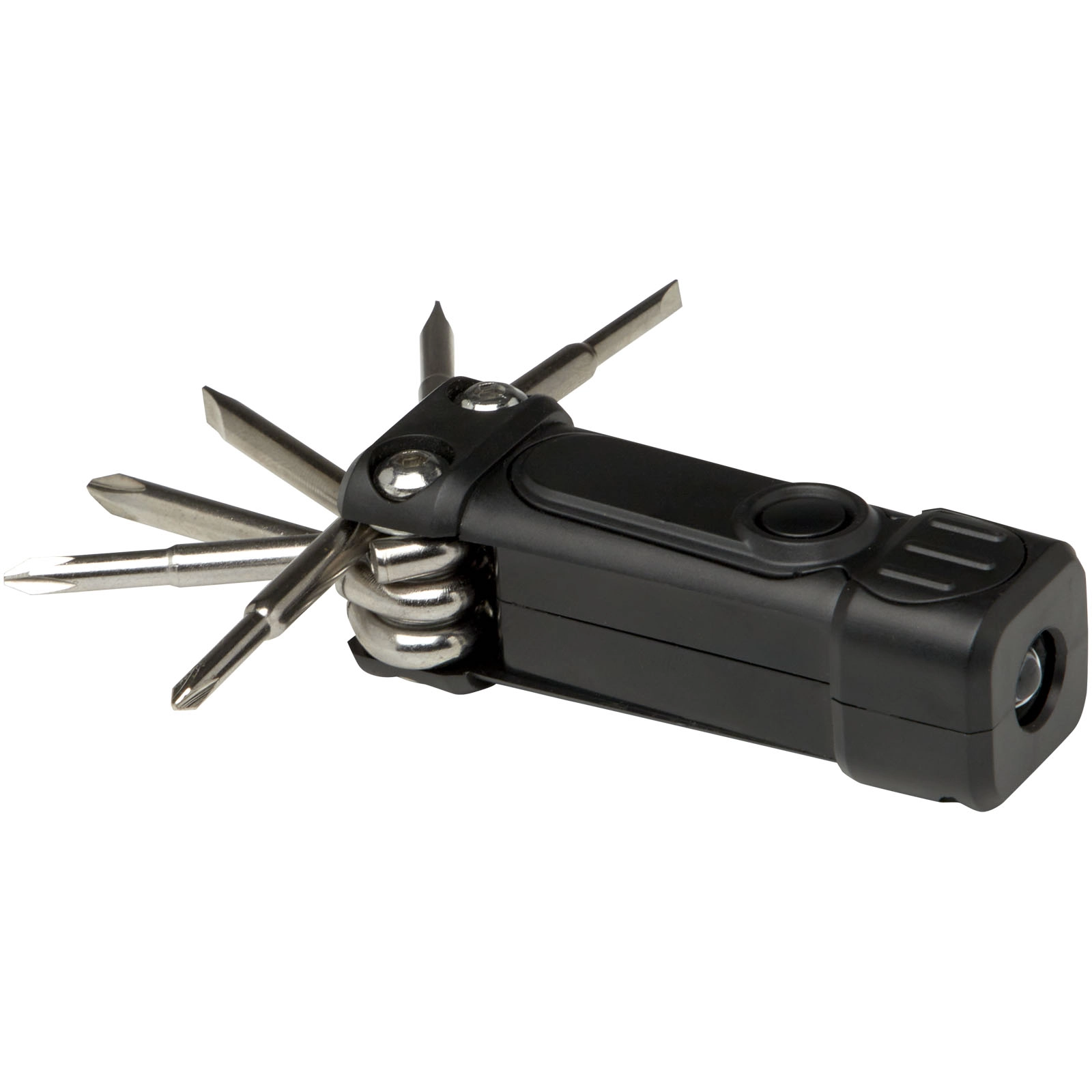 Immagine Set di cacciaviti 8 in 1 con torcia in plastica riciclata RCS Octo