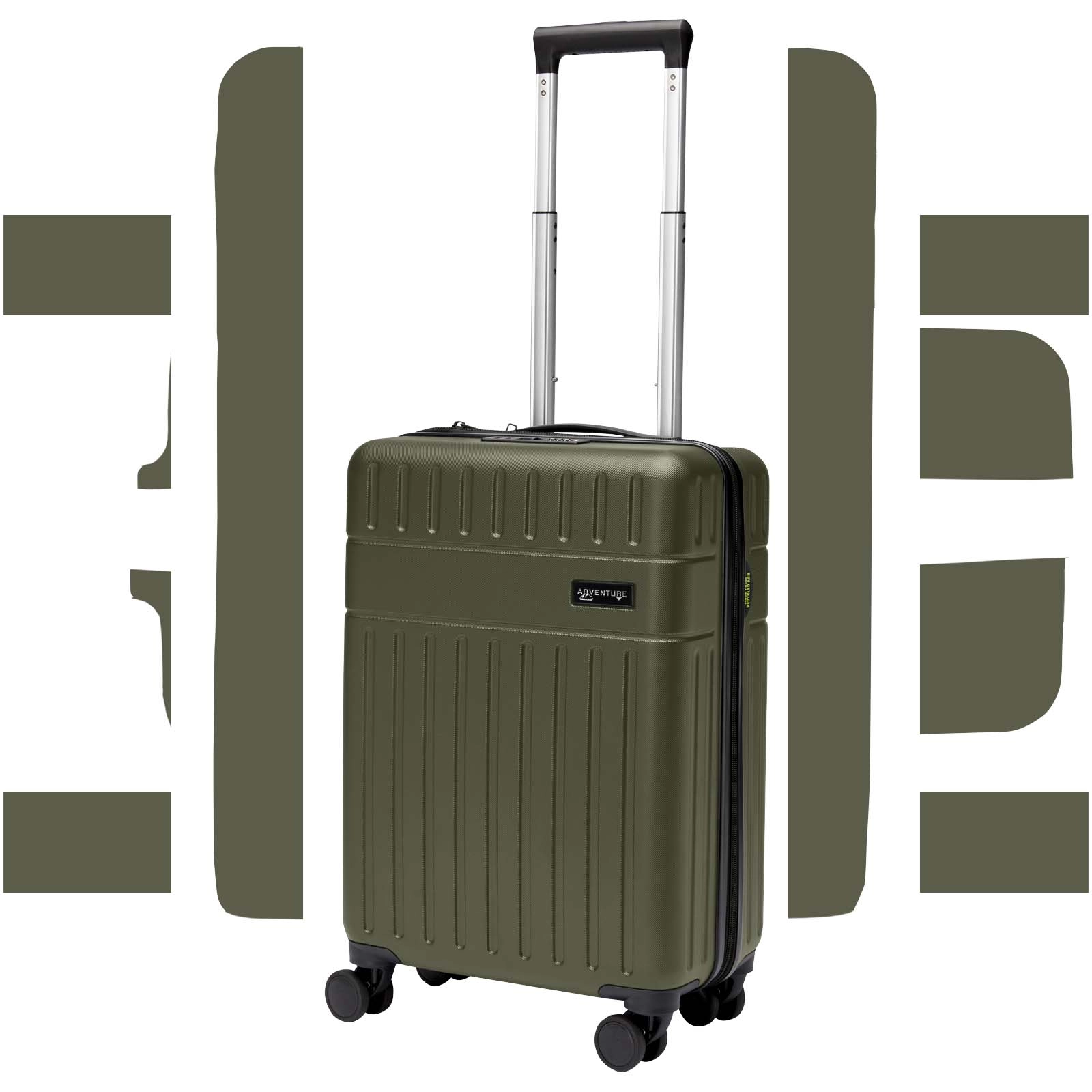 Immagine Trolley bagaglio a mano in materiale riciclato certificato GRS da 40 l per portatile da 20