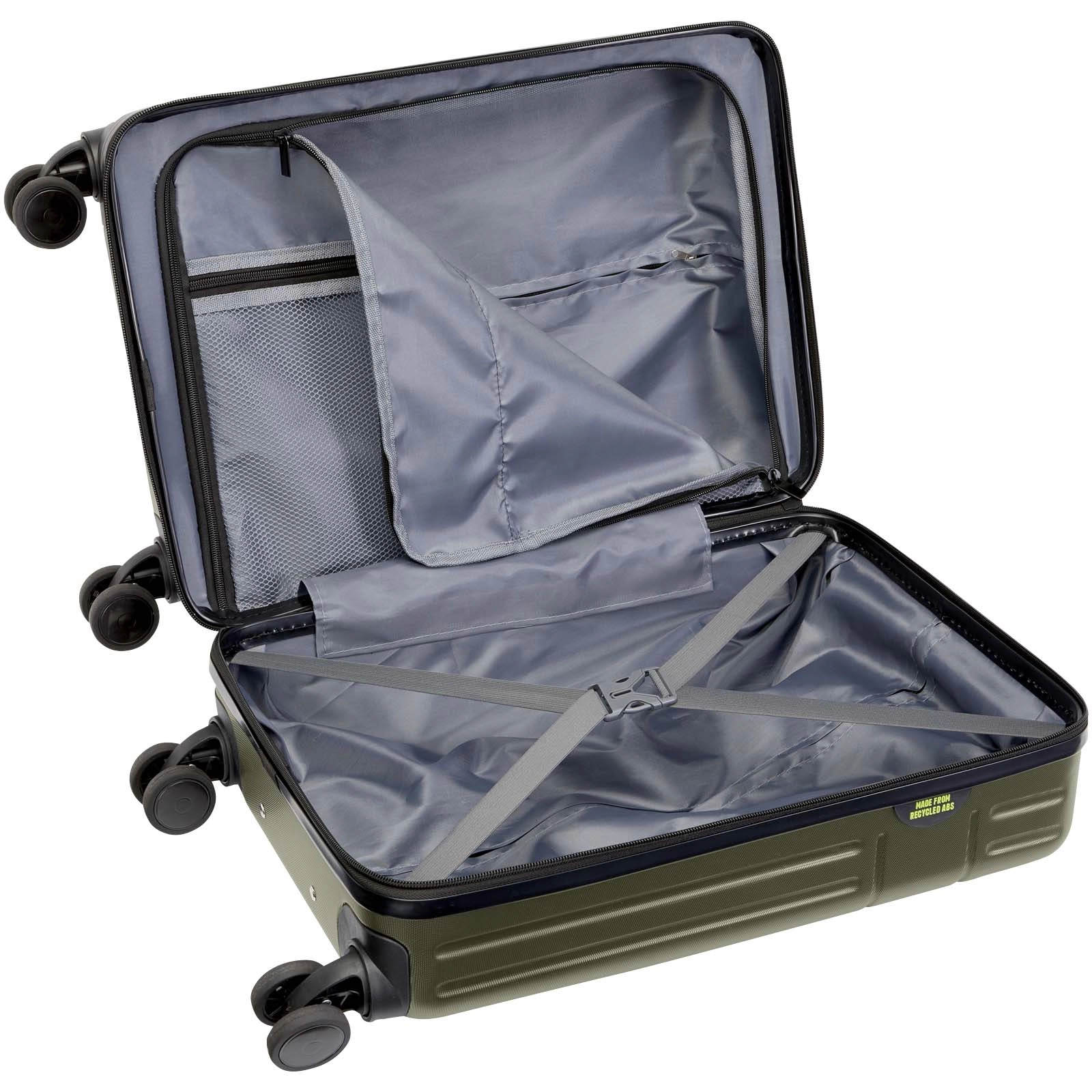 Immagine Trolley bagaglio a mano in materiale riciclato certificato GRS da 40 l per portatile da 20
