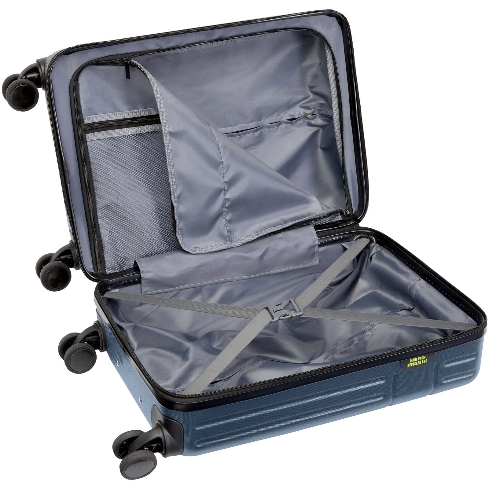 Immagine Trolley bagaglio a mano in materiale riciclato certificato GRS da 40 l per portatile da 20