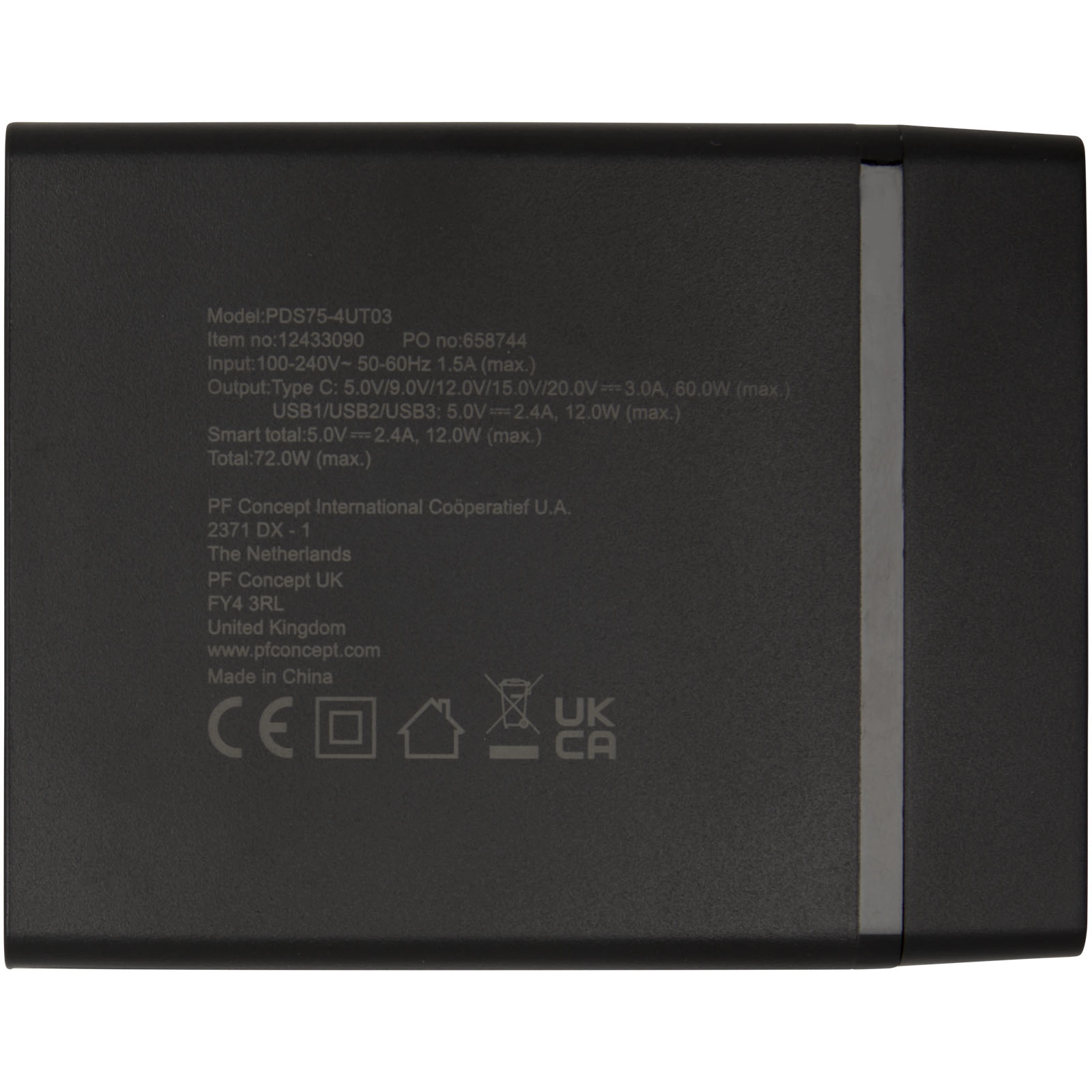 Immagine Power station da72 W in plastica riciclata PD ADAPT
