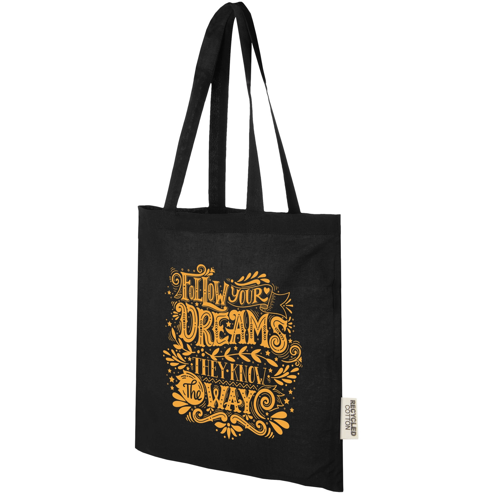 Immagine Tote bag in cotone riciclato GRS da 140 g/m2 Madras - 7L