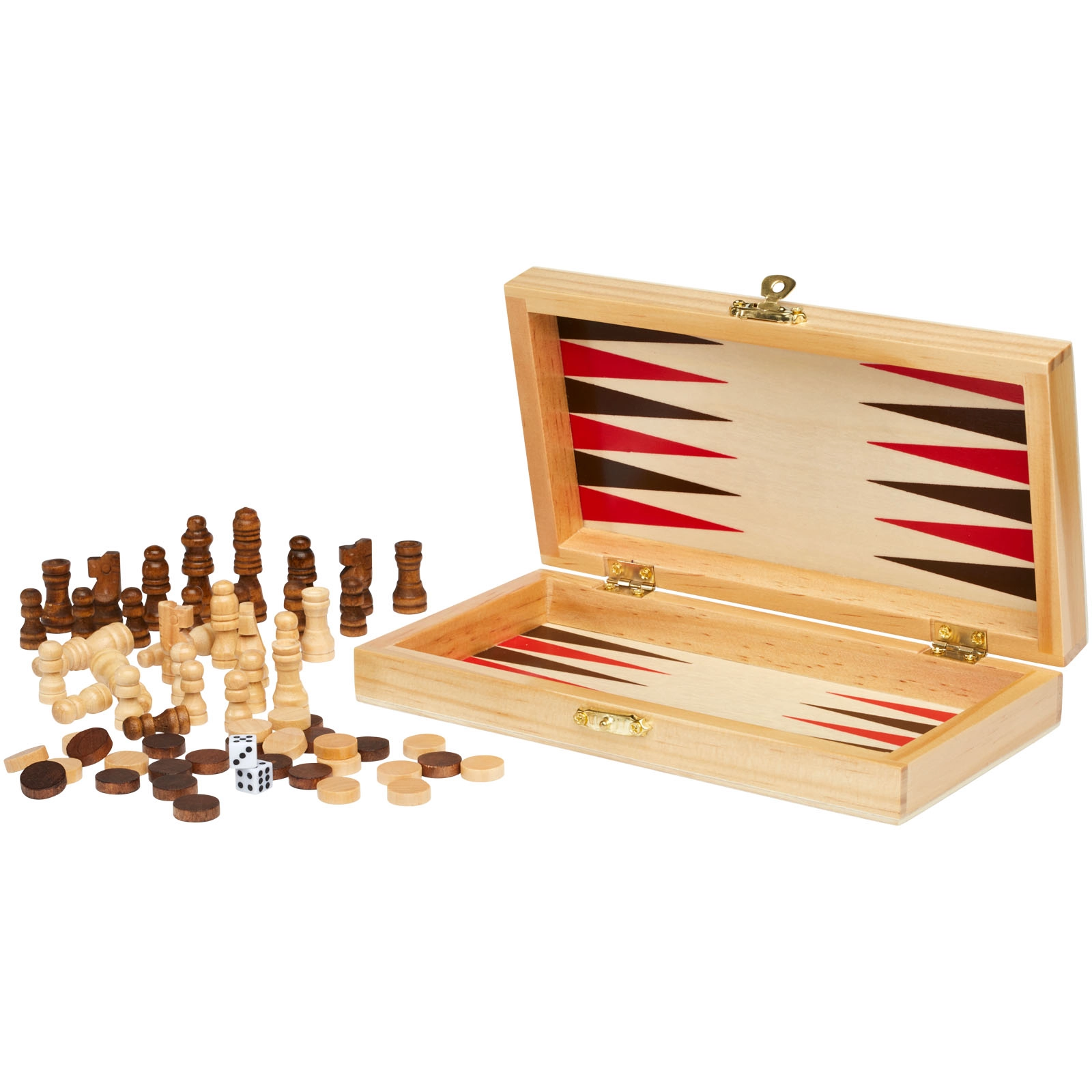 Immagine Set giochi da tavolo 3 in 1 Mugo