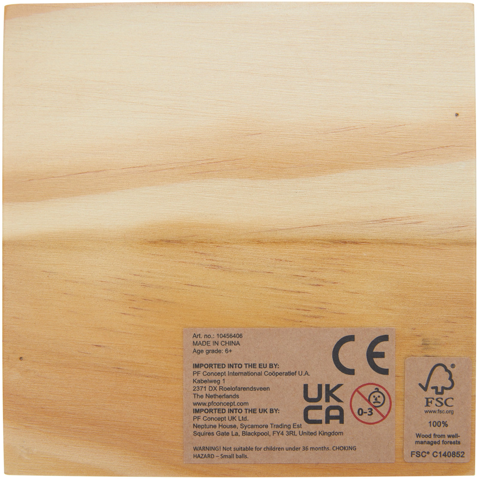 Immagine Gioco tris in legno Strobus