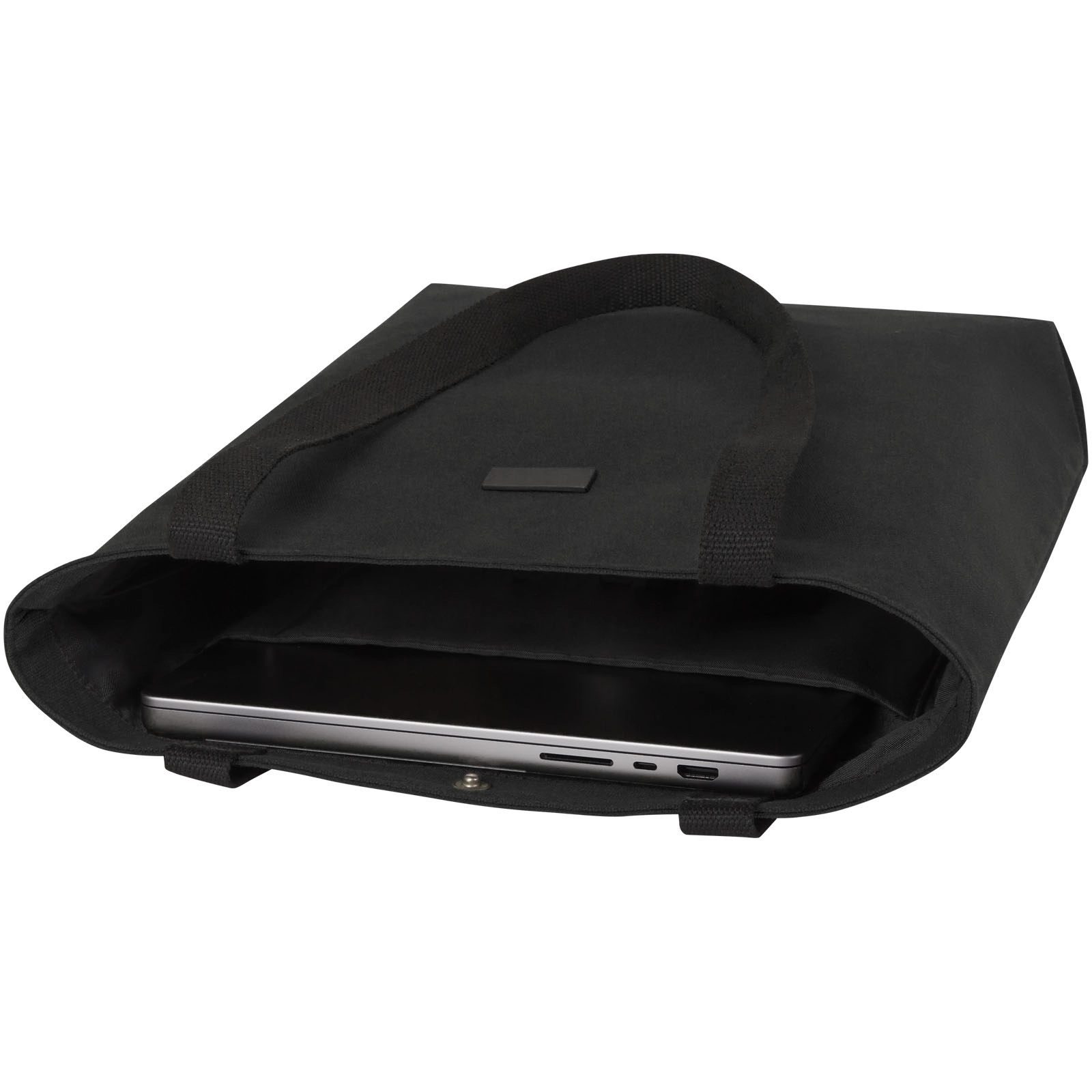 Immagine Tote bag versatile in canvas riciclato certificato GRS Joey - 14 L