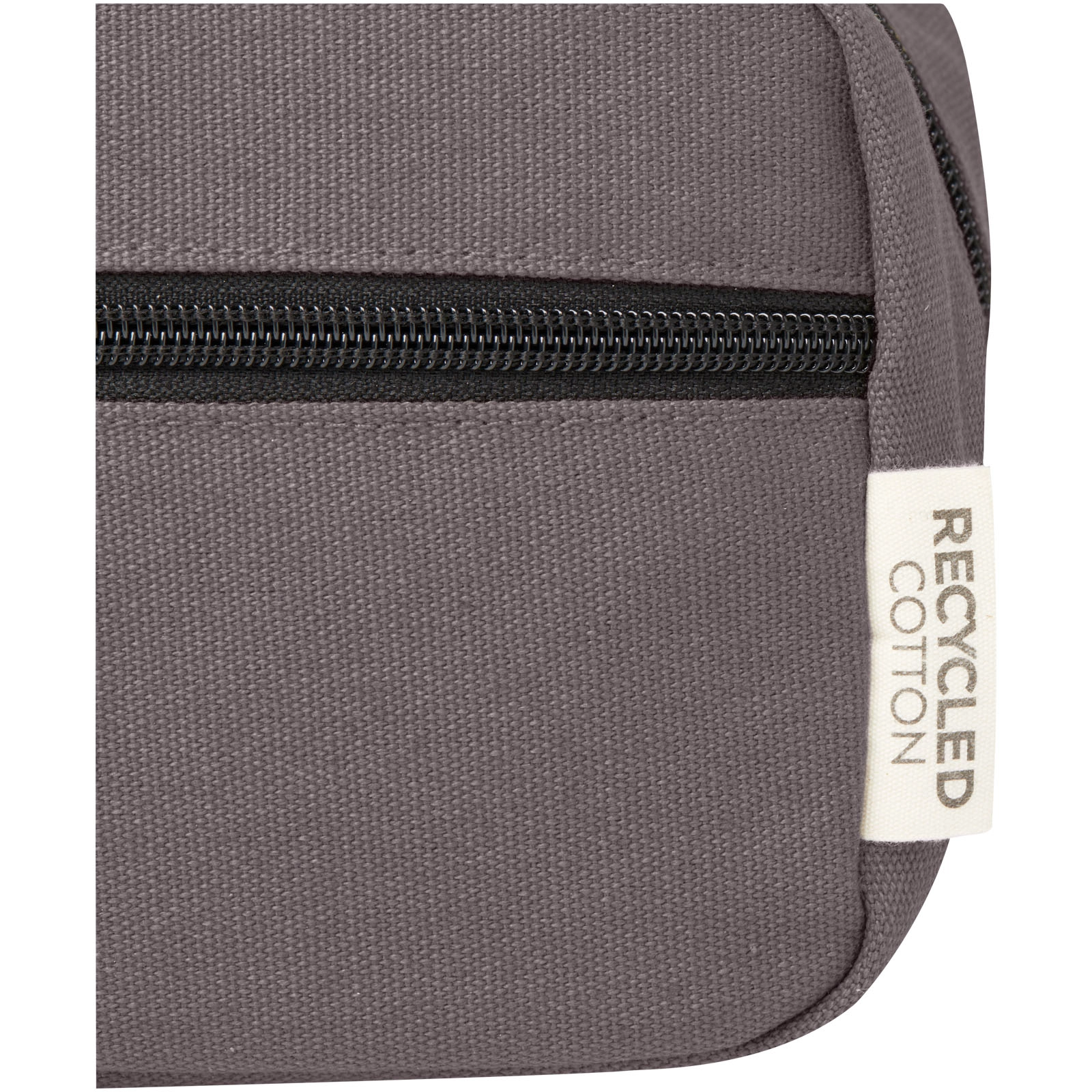 Immagine Borsa porta accessori in canvas riciclato certificato GRS Joey - 3,5 L